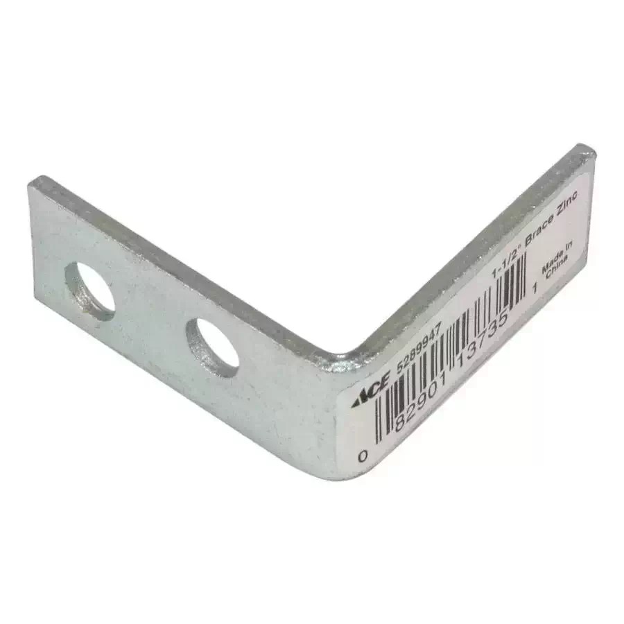Ace 5289947 1-1/2" x 1-1/2" Zinc Corner Brace