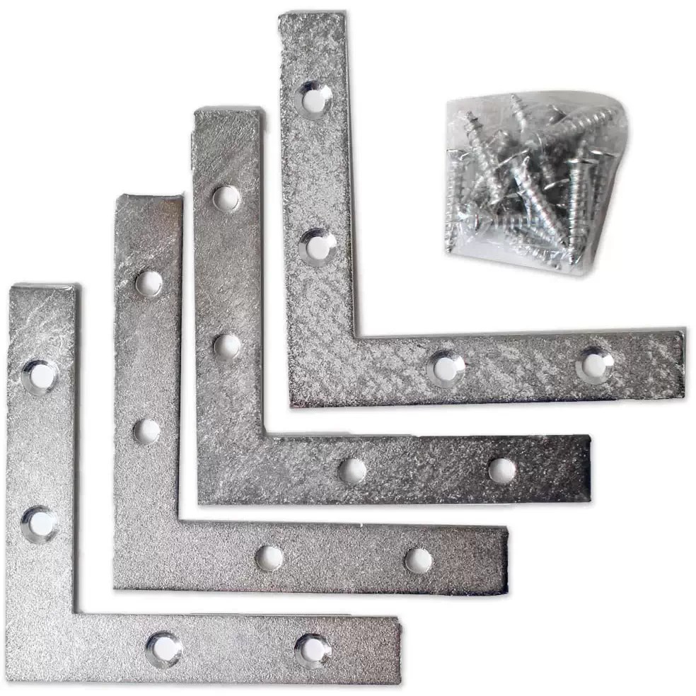 Hawk TH6430 4PC 3" Flat Corner Bracket Set