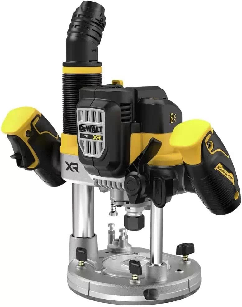 Dewalt DCW620B 20V MAX XR 2-1/4 HP Cordless Brushless Plunge Router - Tool Only