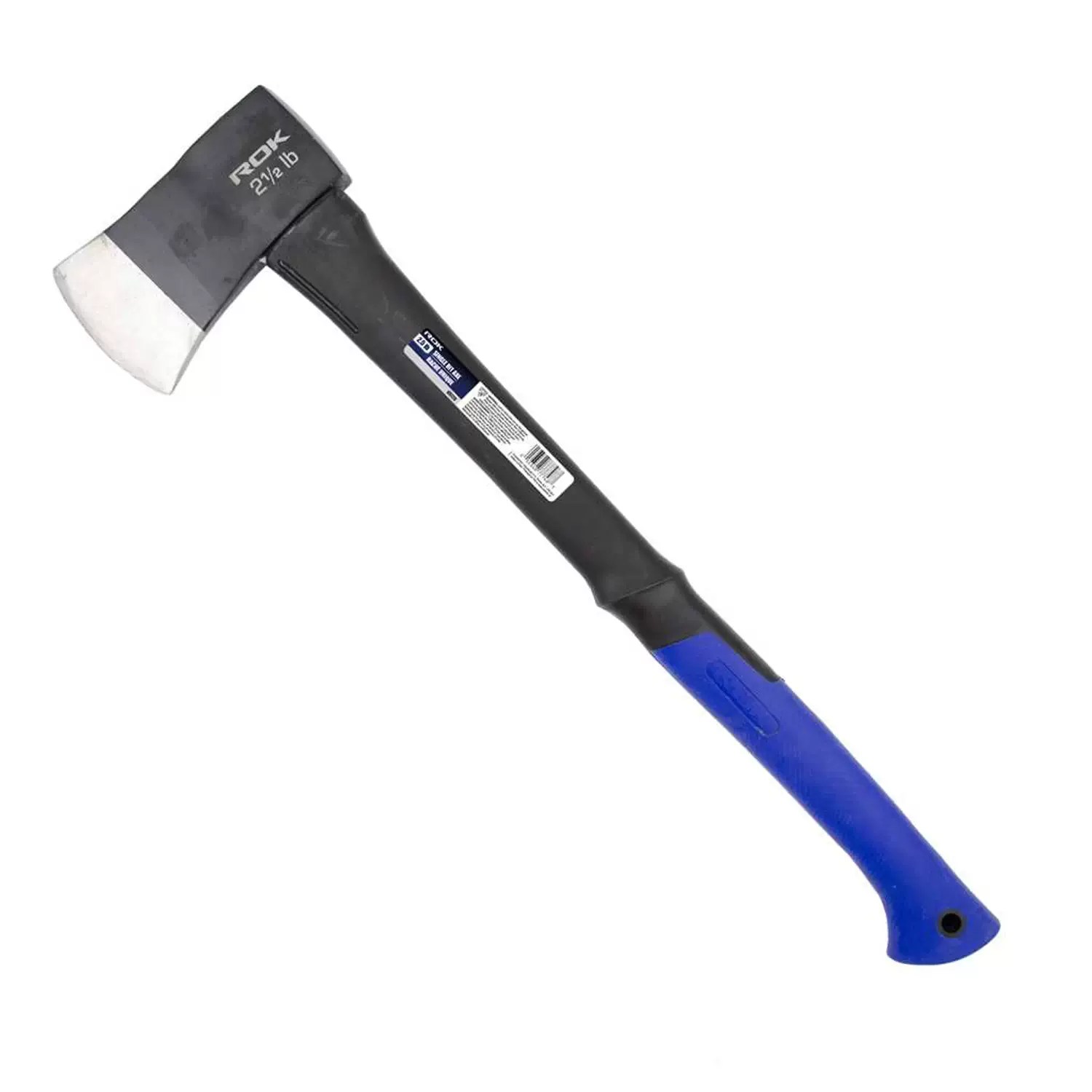 ROK 65720 2-1/2 lb Single Bit Axe with Fiberglass Handle