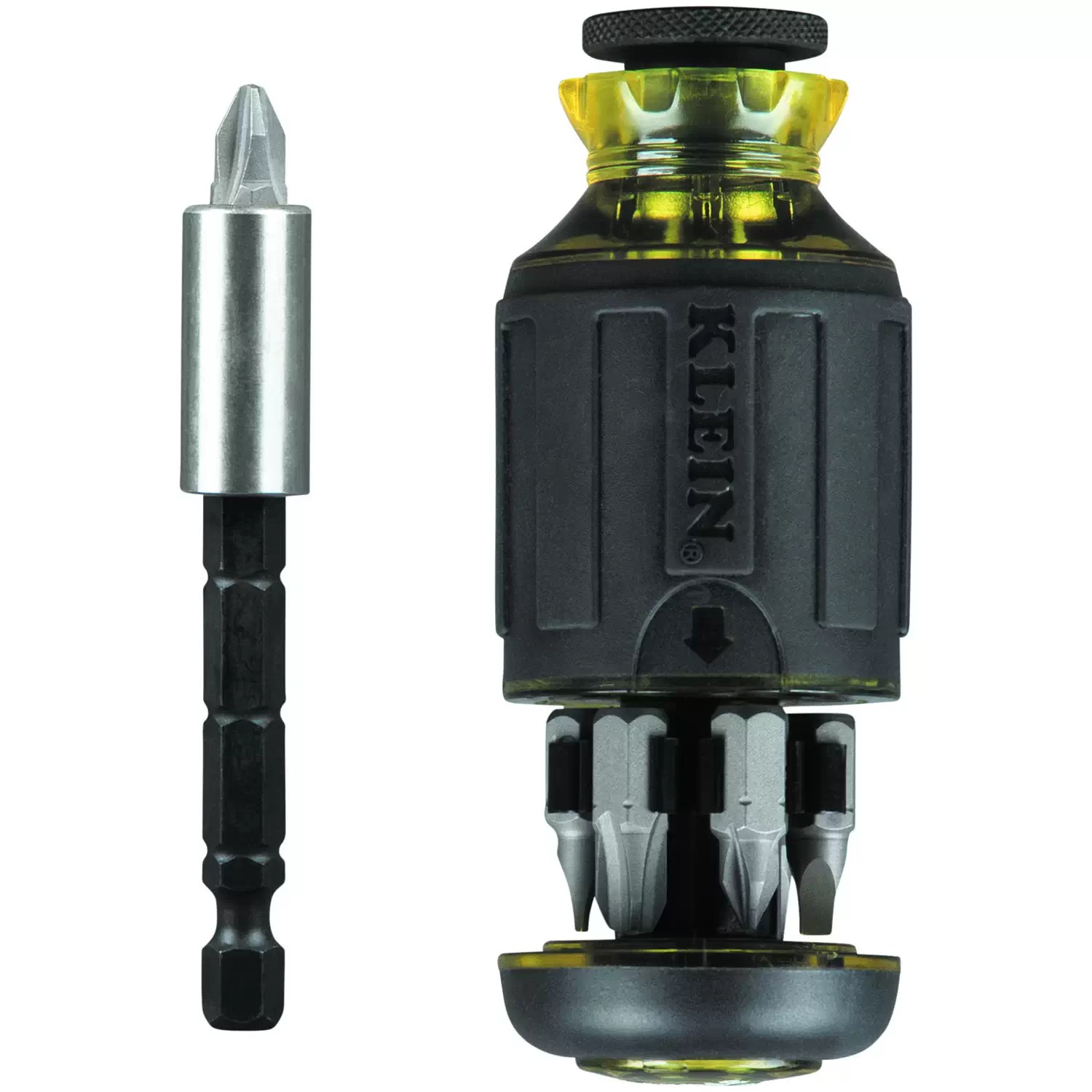 Klein Tools ‎32308 8-in-1 Multi-Bit Adjustable Length Stubby Screwdriver
