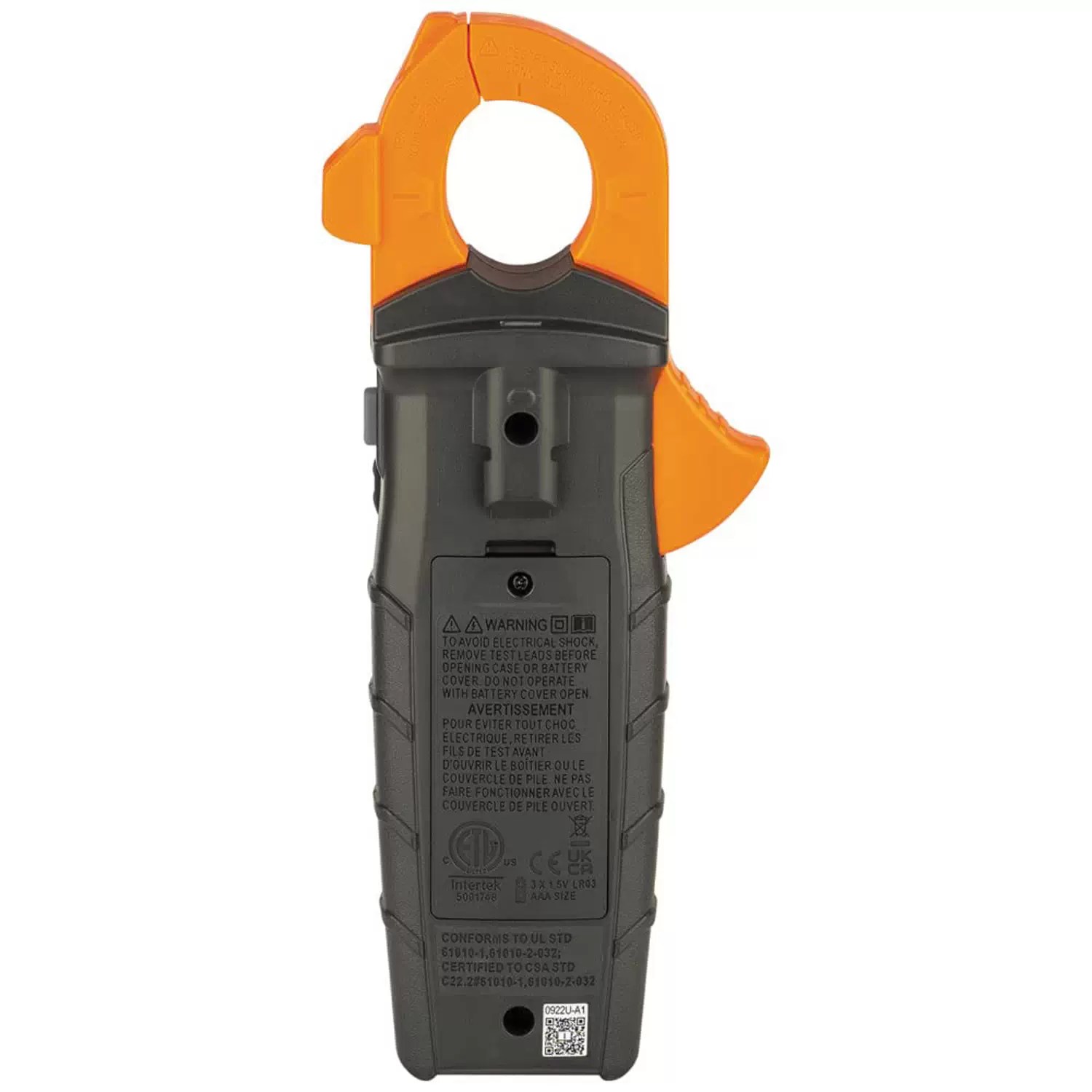 Klein Tools CL445 HVAC AC/DC Digital Clamp Meter, Auto-Ranging 600 Amp