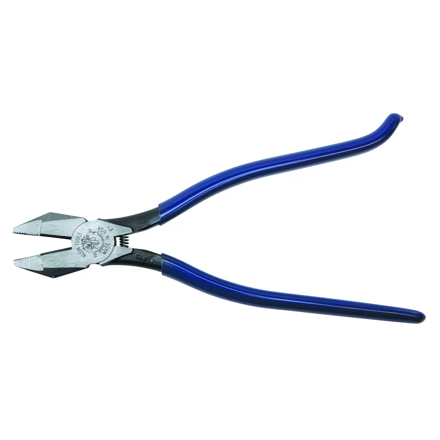 Klein Tools D201-7CST 9" Iron Workers Pliers with Spring