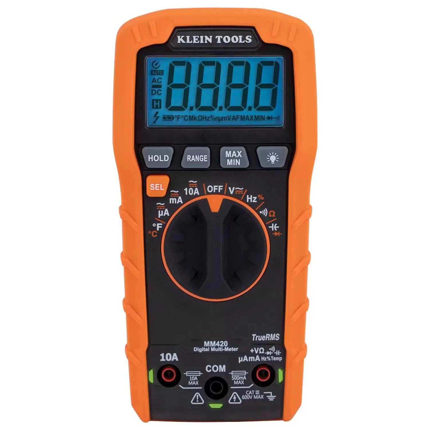 Klein MM420 600V AC/DC Auto-Ranging Digital Multimeter