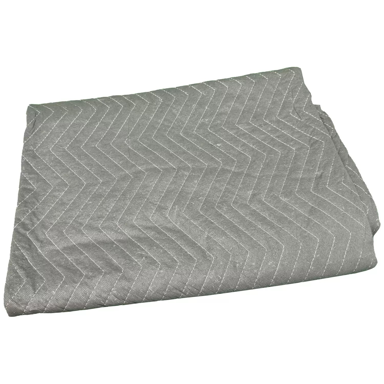 Economy SD304 72" x 80" 3.5lb Grey Moving Blanket