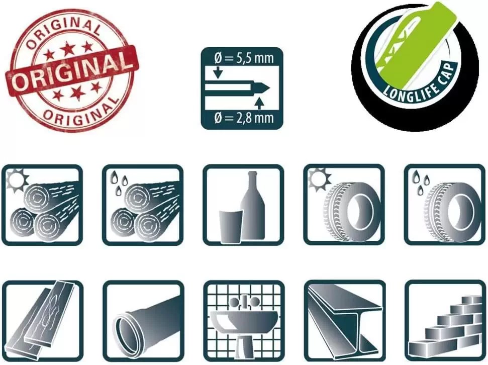 Pica-Marker 55010 Carpenter / Joiner Master Set