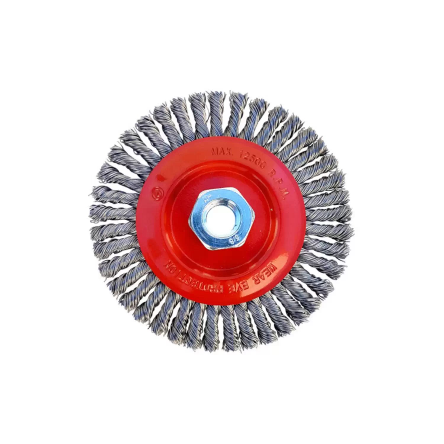 Platinum TO-3004B Original 6" x 5/8"-11 Mild Steel Stringer Bead Wire Wheel