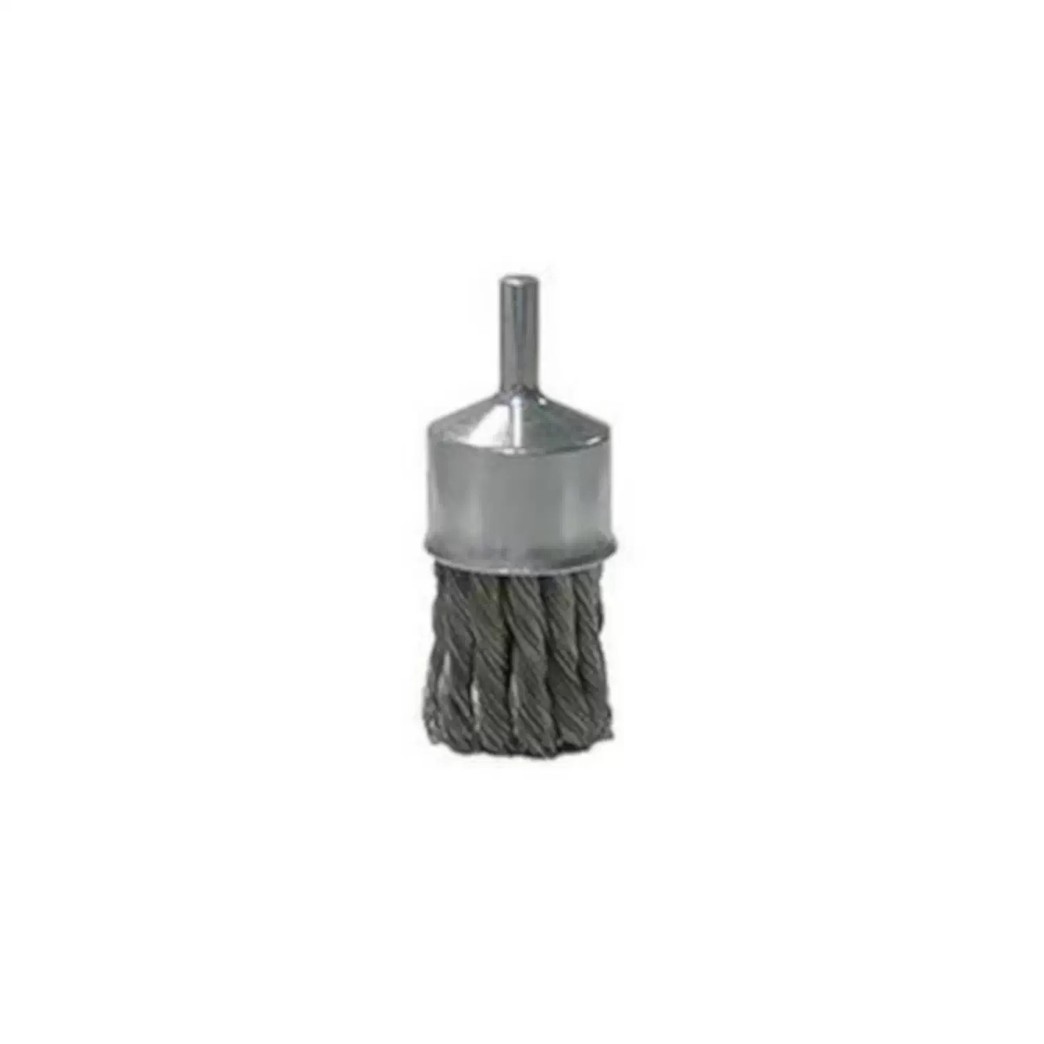 Platinum TO-3606C Original 1-1/8" Stainless Steel Twist Knot End Brush 1/4" Shank - Clamshell