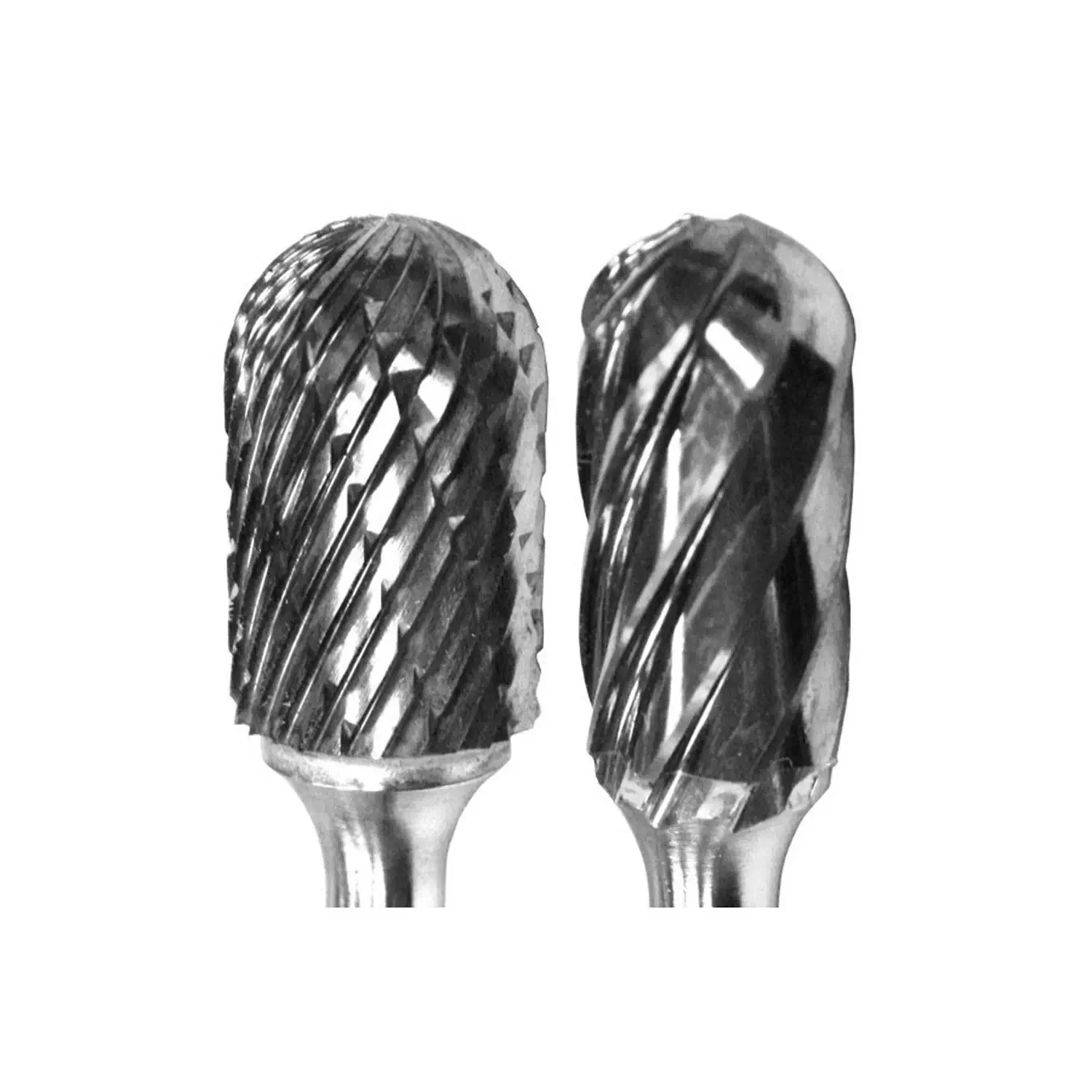 Platinum TO-9132 SC-5 DC 1/2″ Double Cut Carbide Burr With 1/4″ Shank, 50,000 max rpm