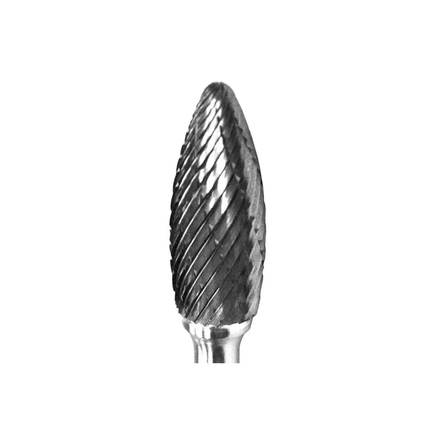 Platinum TO-9192 SH-5 DC 1/2″ Double Cut Carbide Burr With 1/4″ Shank, 50,000 max rpm