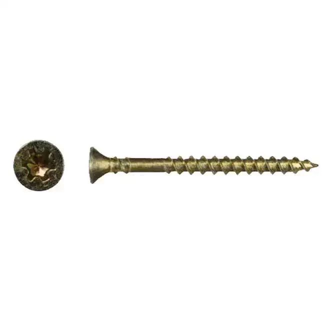 Prime Fasteners WCYZ8300 Box #8 x 3" PAM Subfloor Yellow Zinc Screws