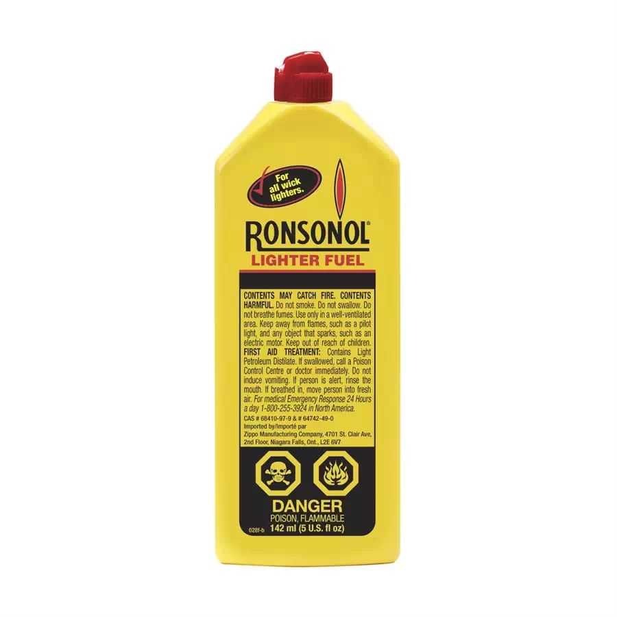Ronsonol 86099127 142ml / 5oz Replacement Lighter Fuel