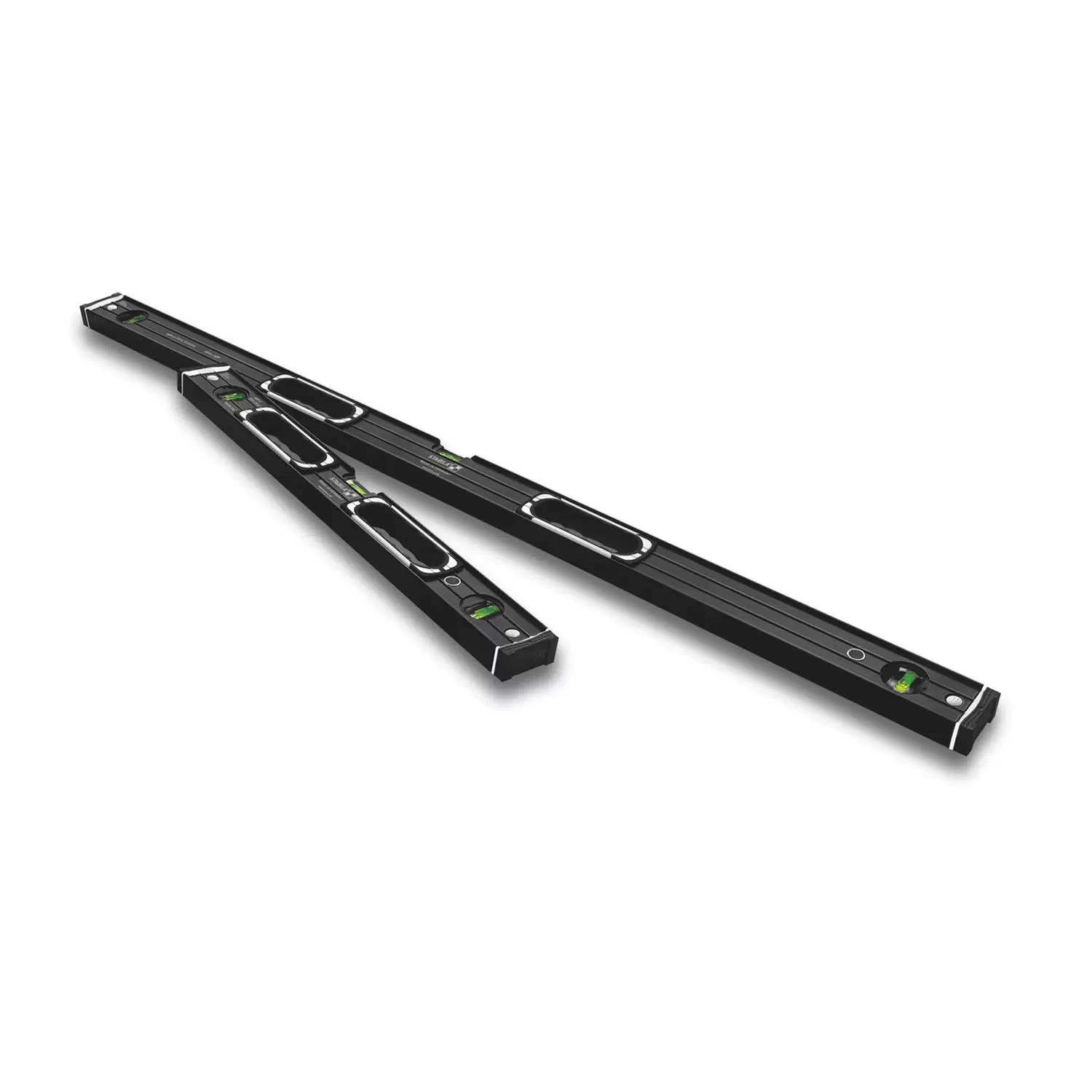 STABILA 37300 Dark Shadow 196-2 Spirit level Set, 48" & 24" Levels