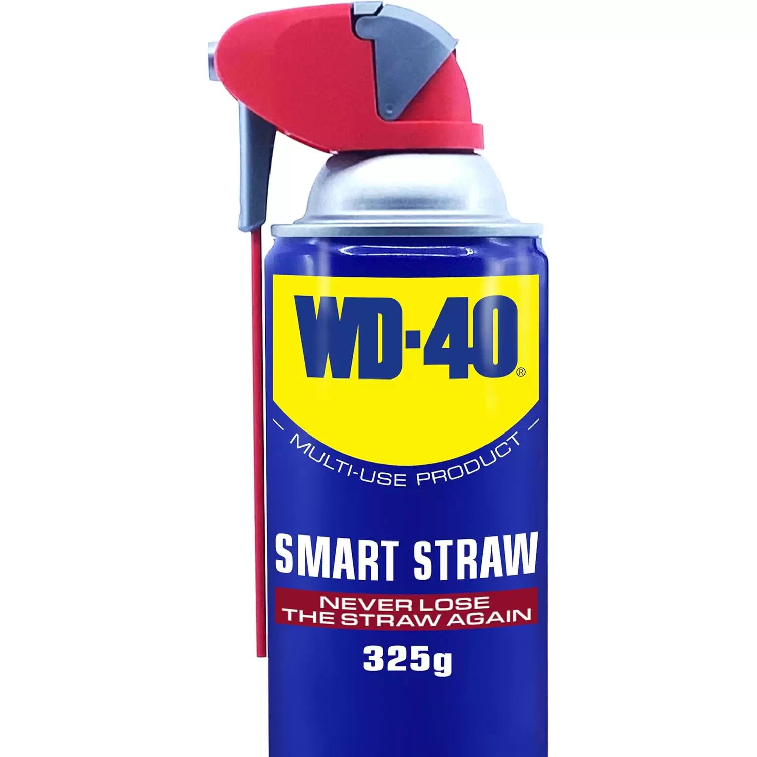 WD-40 01272 325g Multi-Use Lubricating Spray with Smart Straw