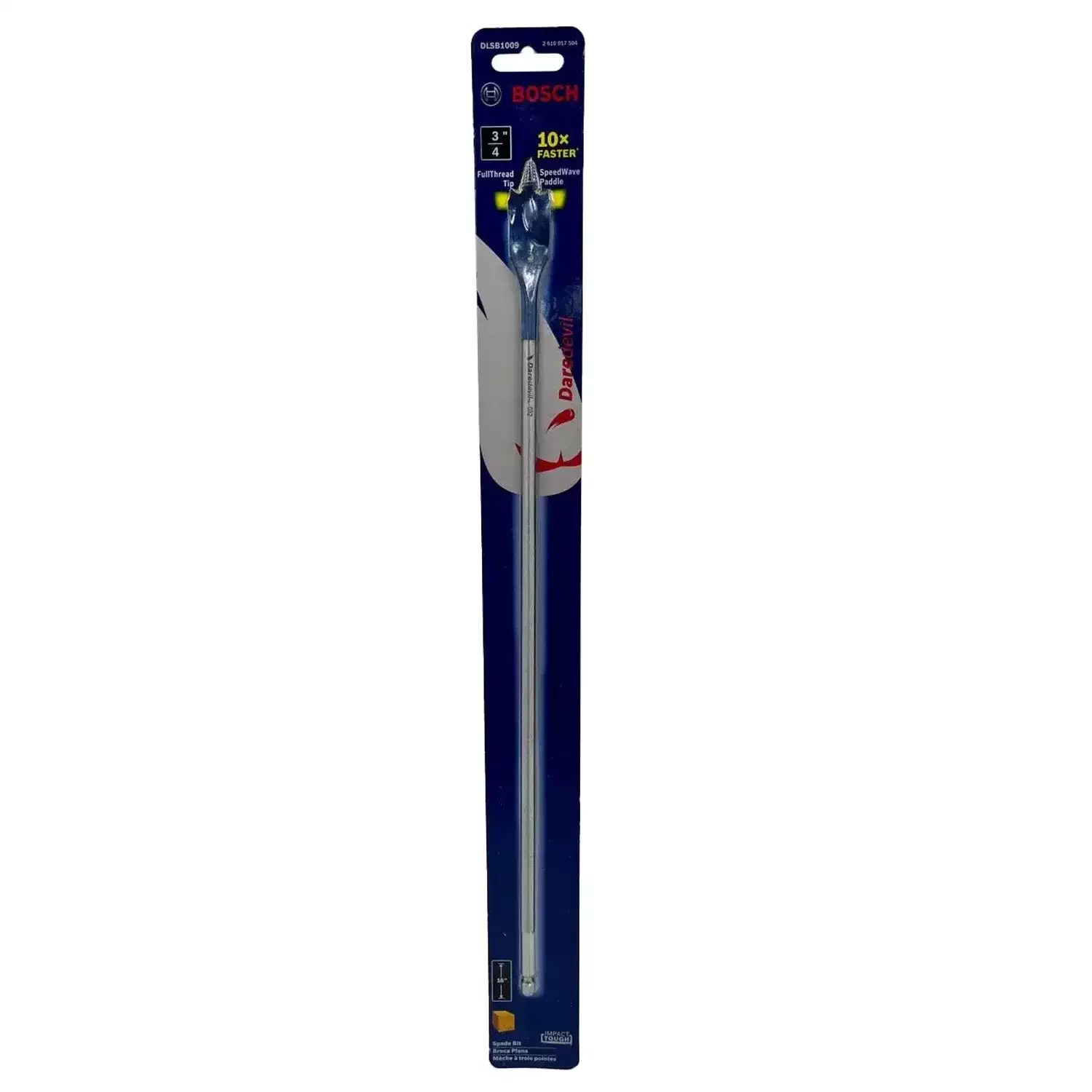 Bosch DLSB1009 DareDevil 3/4" Extended Length 16" Spade Bit