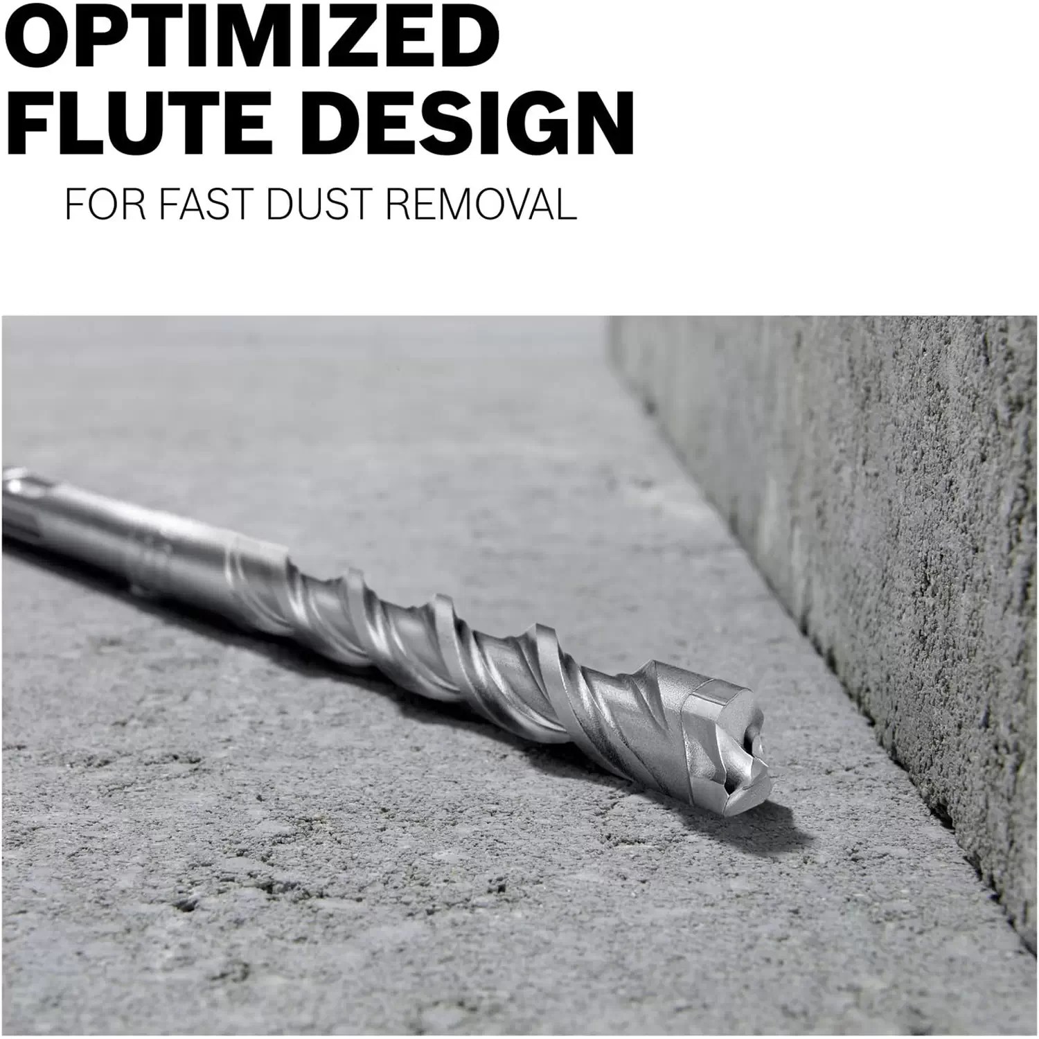 Bosch HCFC2001 Bulldog Xtreme 5/32" X 4" X 6" Full Carbide SDS Plus Hammer Drill Bit