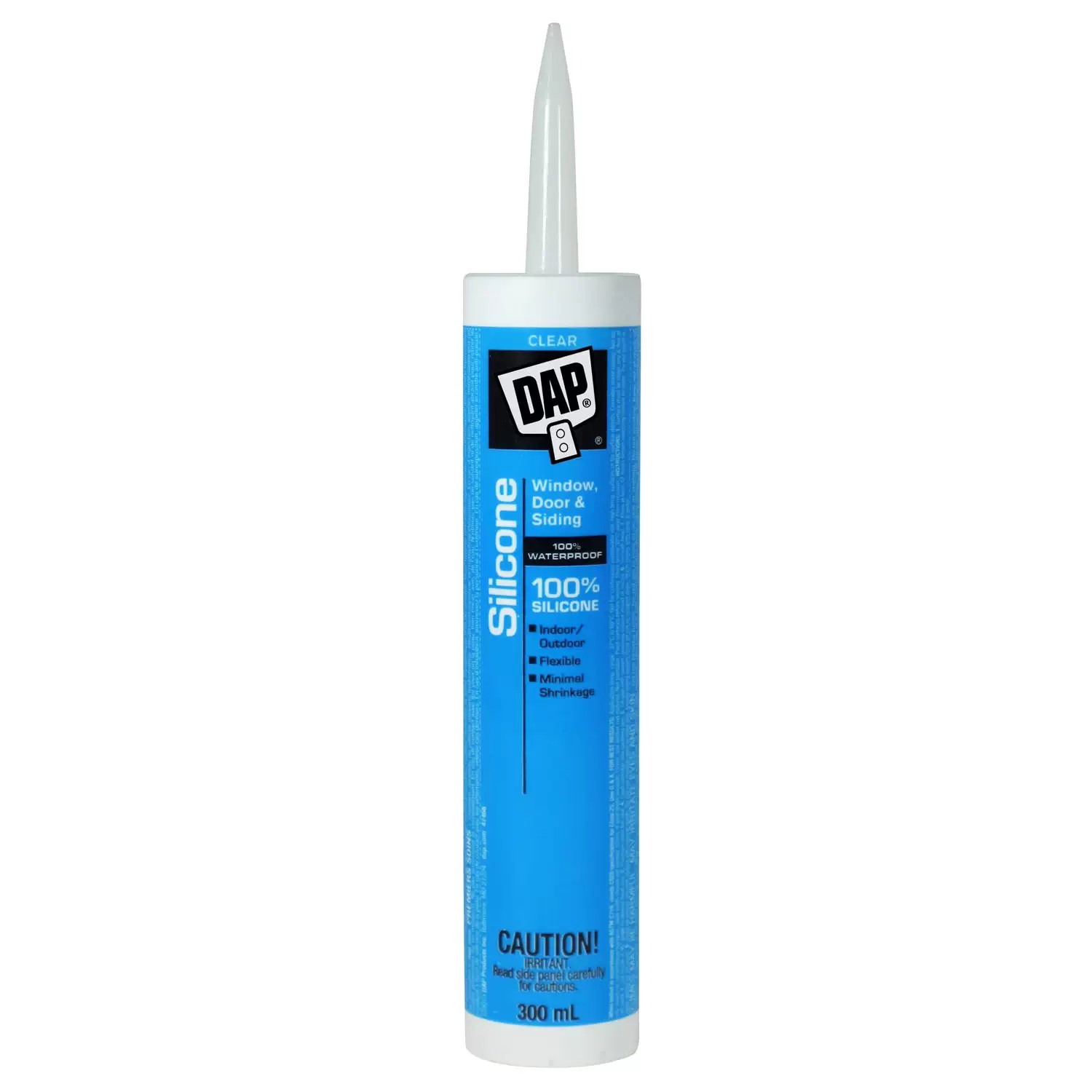 DAP 73473 Clear 290ML 100% Silicone Window & Door Sealant