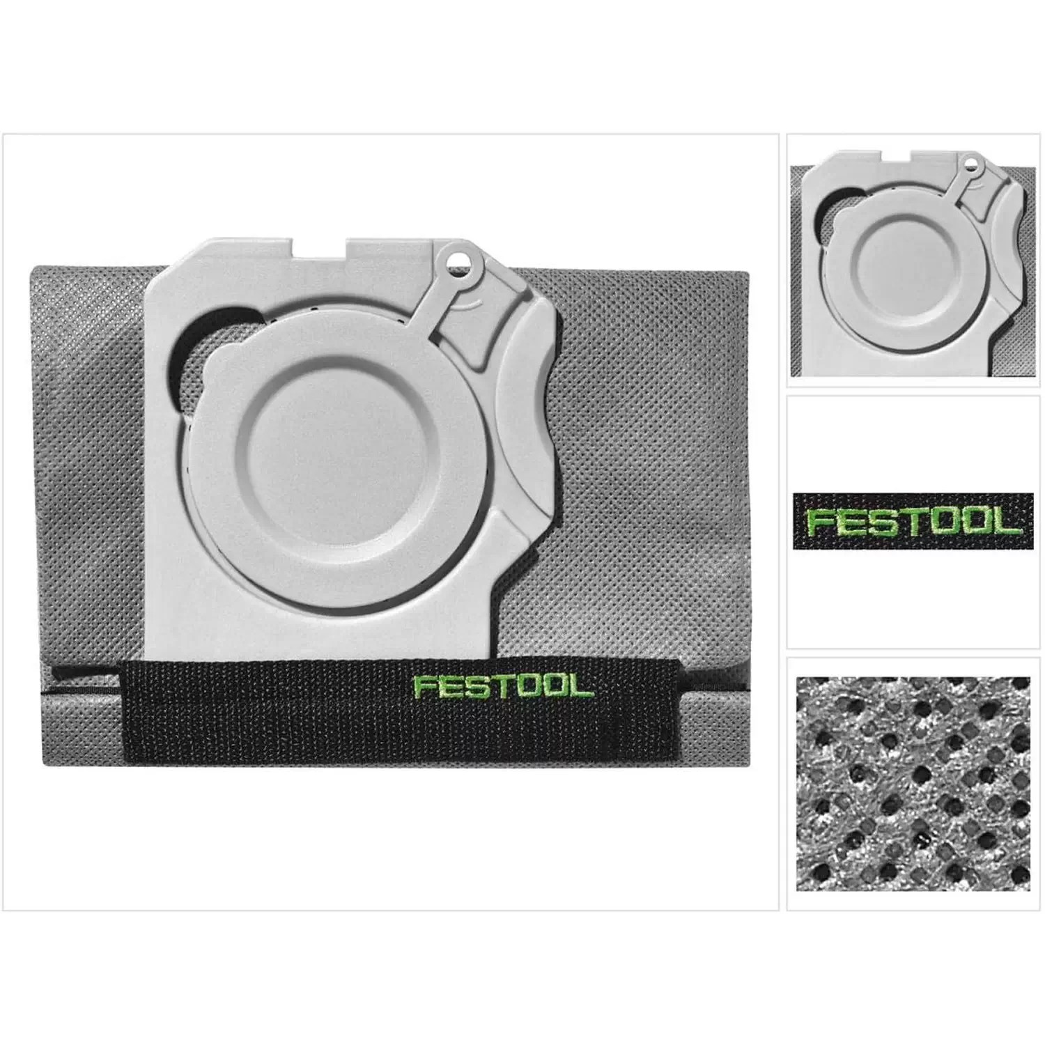 Festool 500642 Replacement Dust Extractor Longlife Reusable Filter Bag Longlife-FIS-CT SYS