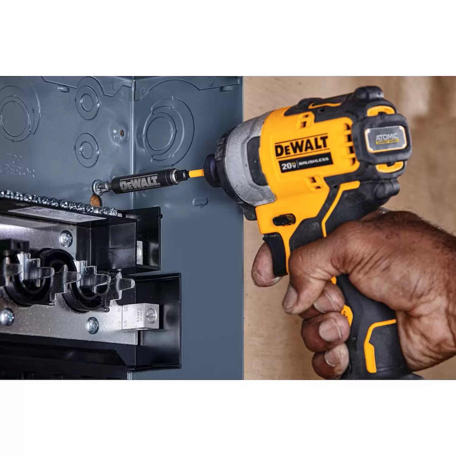 Dewalt DCK486D2 4PC 20V MAX ATOMIC Brushless Combo Kit (2) 2AH Batteries