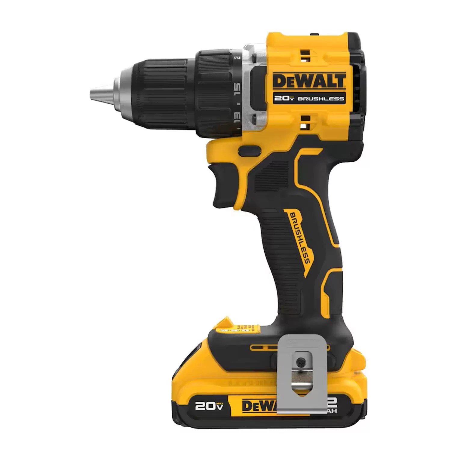Dewalt DCK486D2 4PC 20V MAX ATOMIC Brushless Combo Kit (2) 2AH Batteries