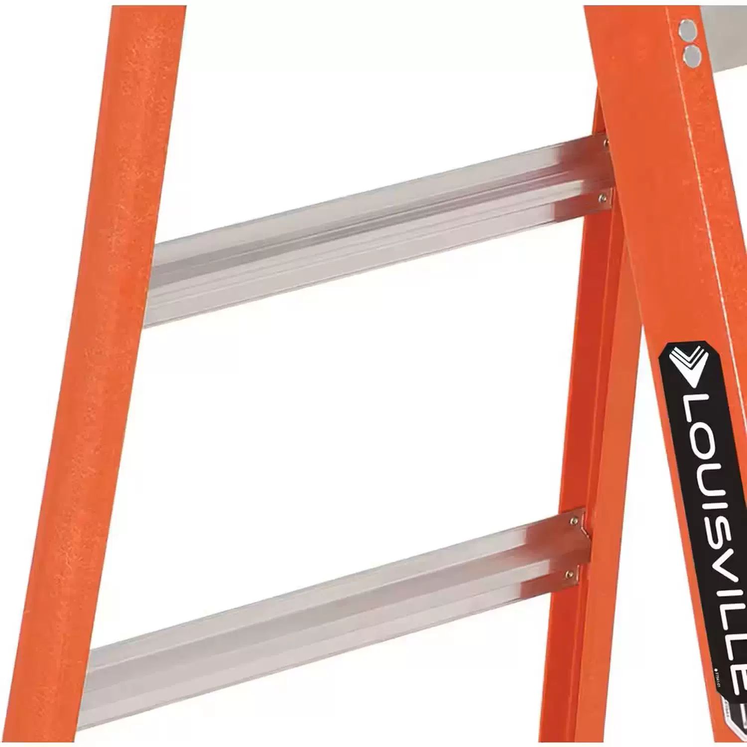 Louisville FXP1704 4' Fiberglass Platform Ladder, Type IA, 300 lb Load Capacity