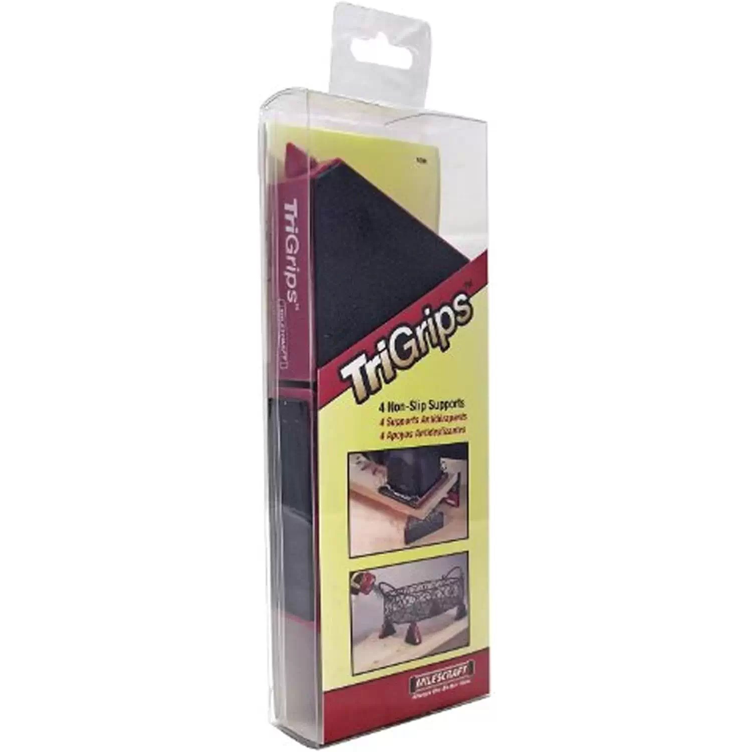 Milescraft 1600 4PC TriGrips Non-Slip Friction Pad, Work Support