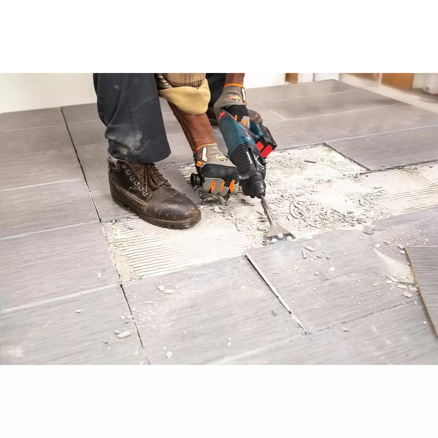 osch HS1418 SDS-PLUS Bulldog 5" X 11" Floor Scraper