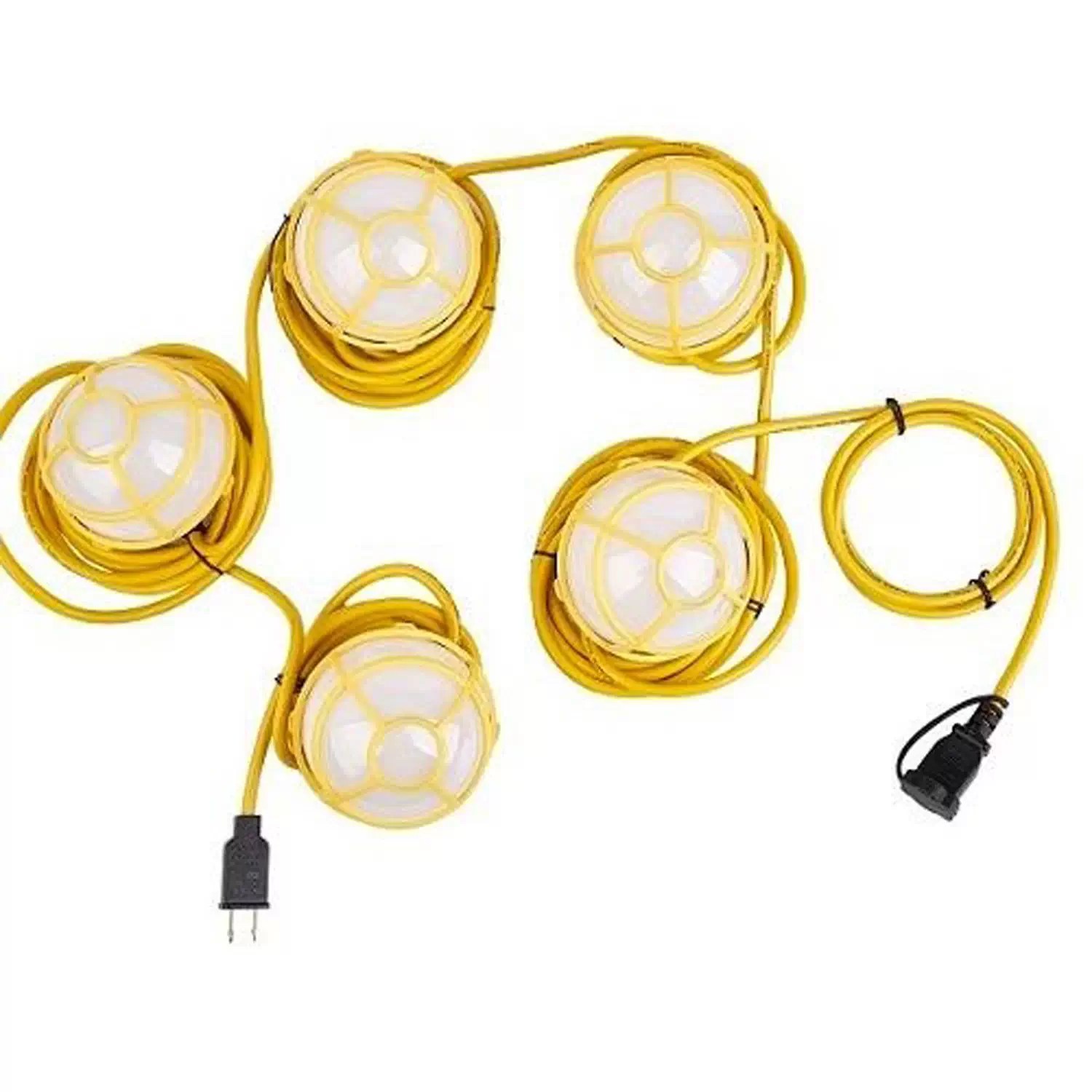 Centrix 66002 50' (15M) Construction LED String Light, 2500 Total Lumens