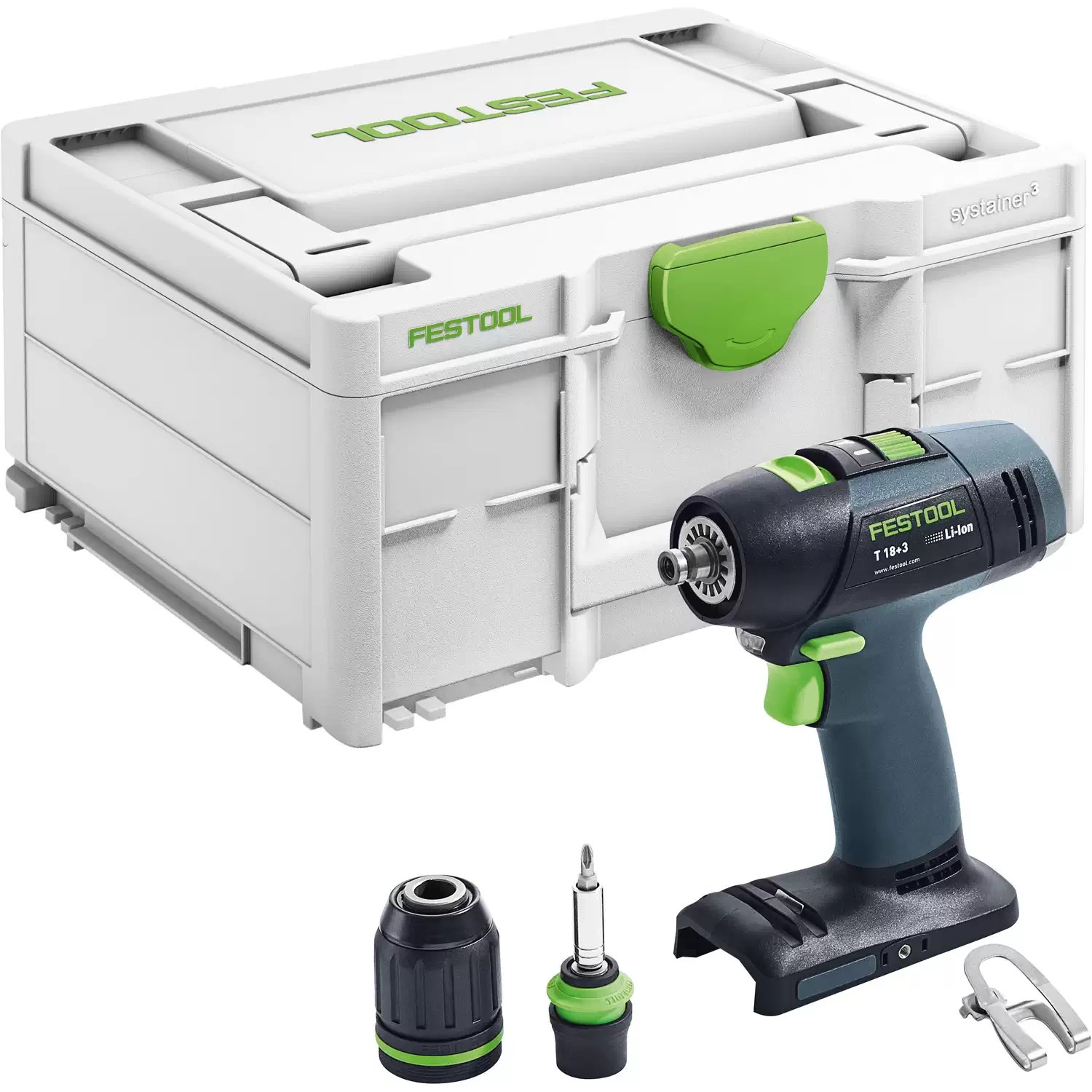 Festool 577607 EC-TEC Brushless Drill T 18+3-Basic