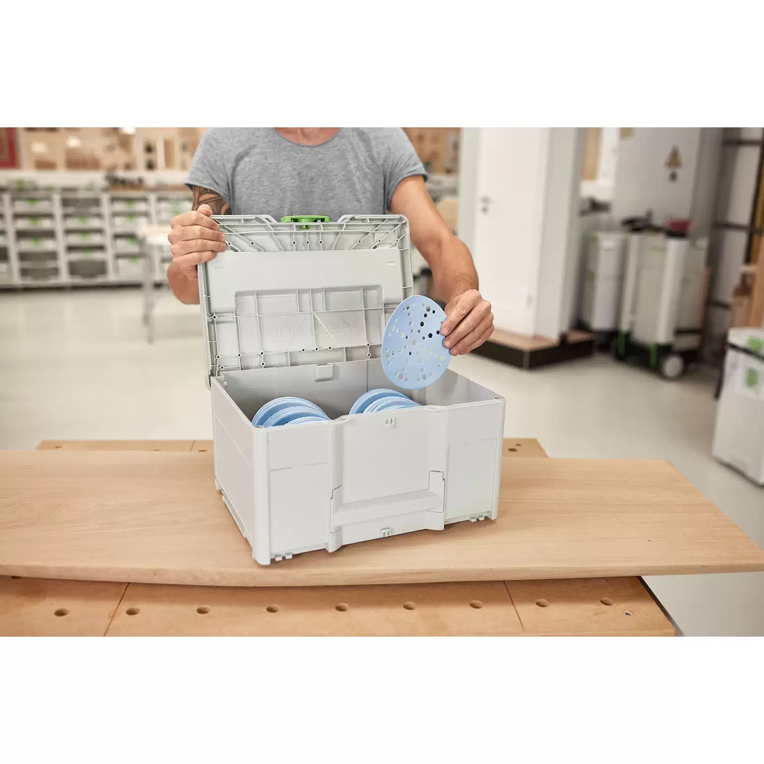 Festool 578192 6" Granat Sanding Disc Systainer Abrasive Set D150 GR SYS