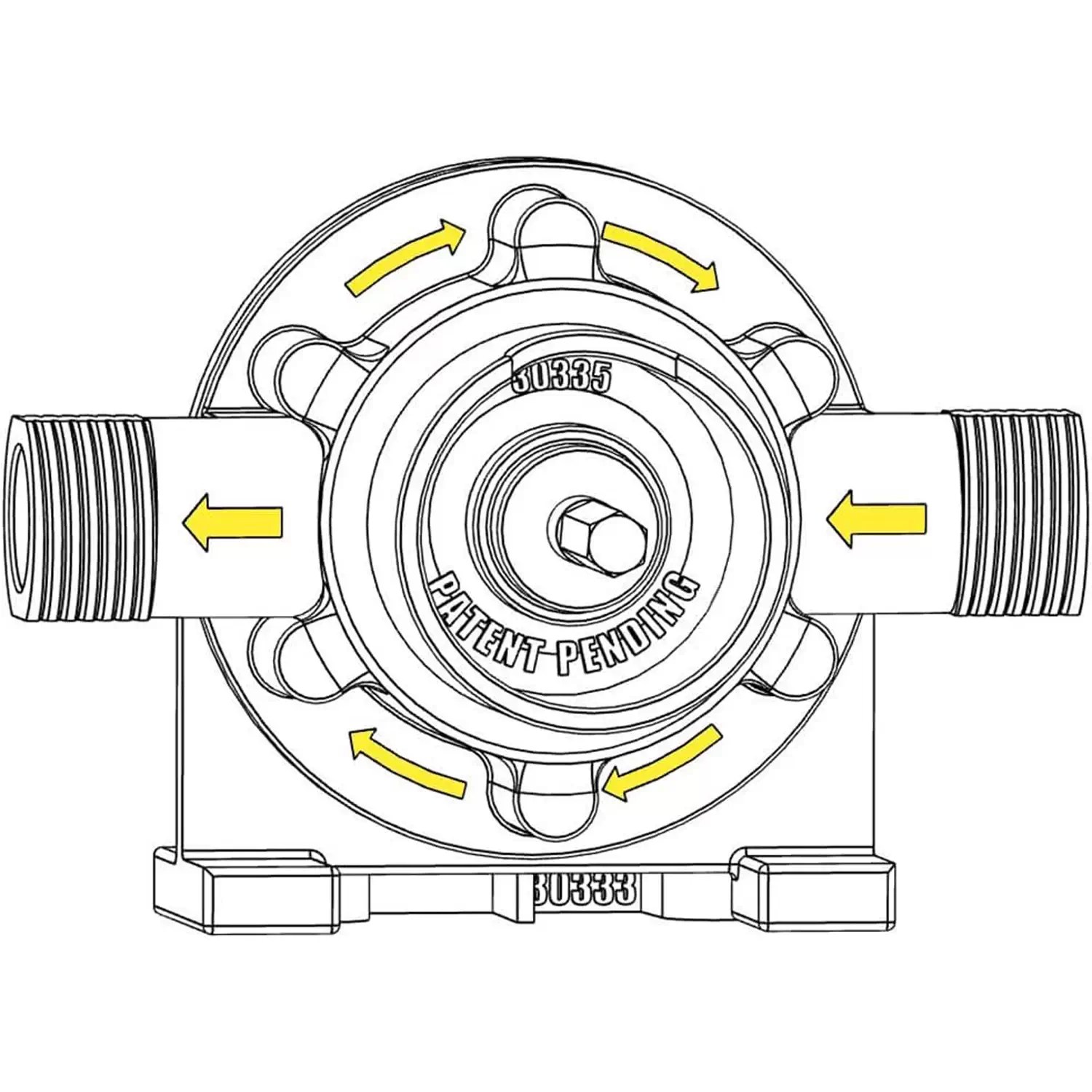 Milescraft 1314 DrillPump750 Self Priming Multi Purpuse Water Transfer Drill Pump