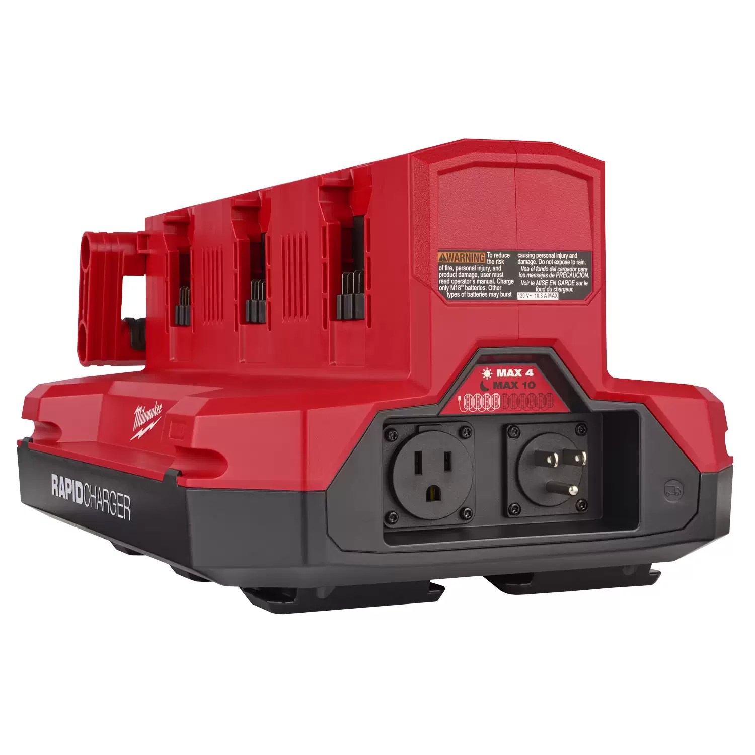 Milwaukee 48-59-1817 M18 Six Bay Daisy Chain Rapid Charger