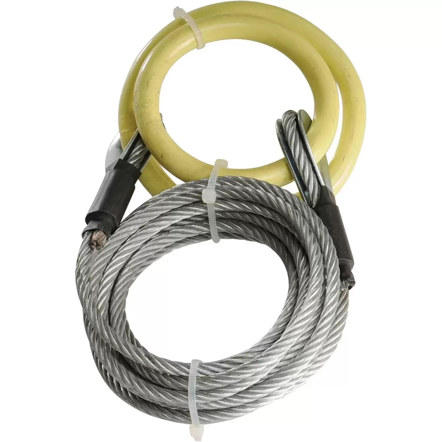 Timber Tuff TMW-38 ATV and UTV Heavy Duty Log Choker Cable with Tow Rings
