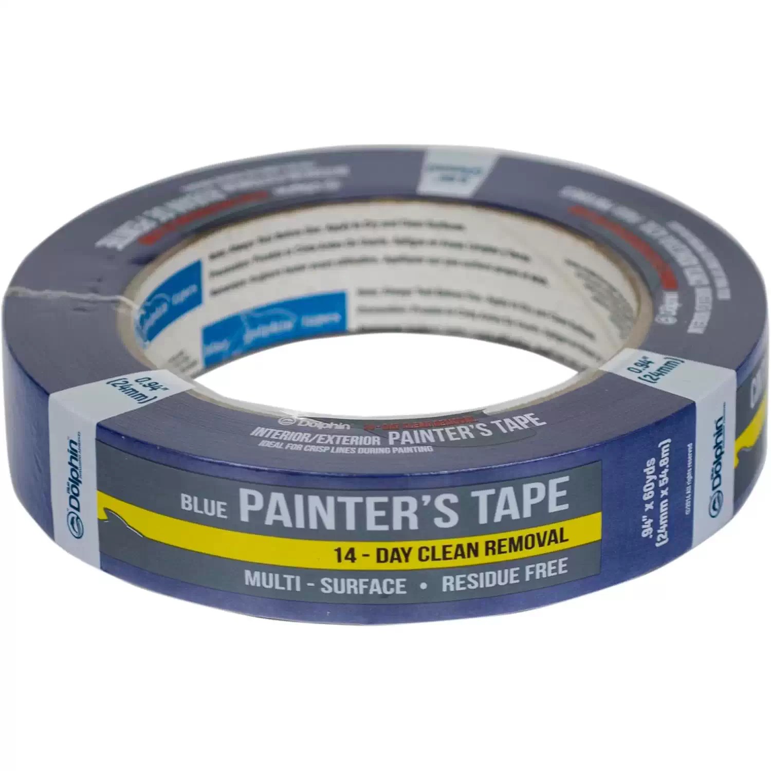 Pintar ‎TPBDT-0100 Blue Dolphin 24mm x 55m Blue Painters Tape