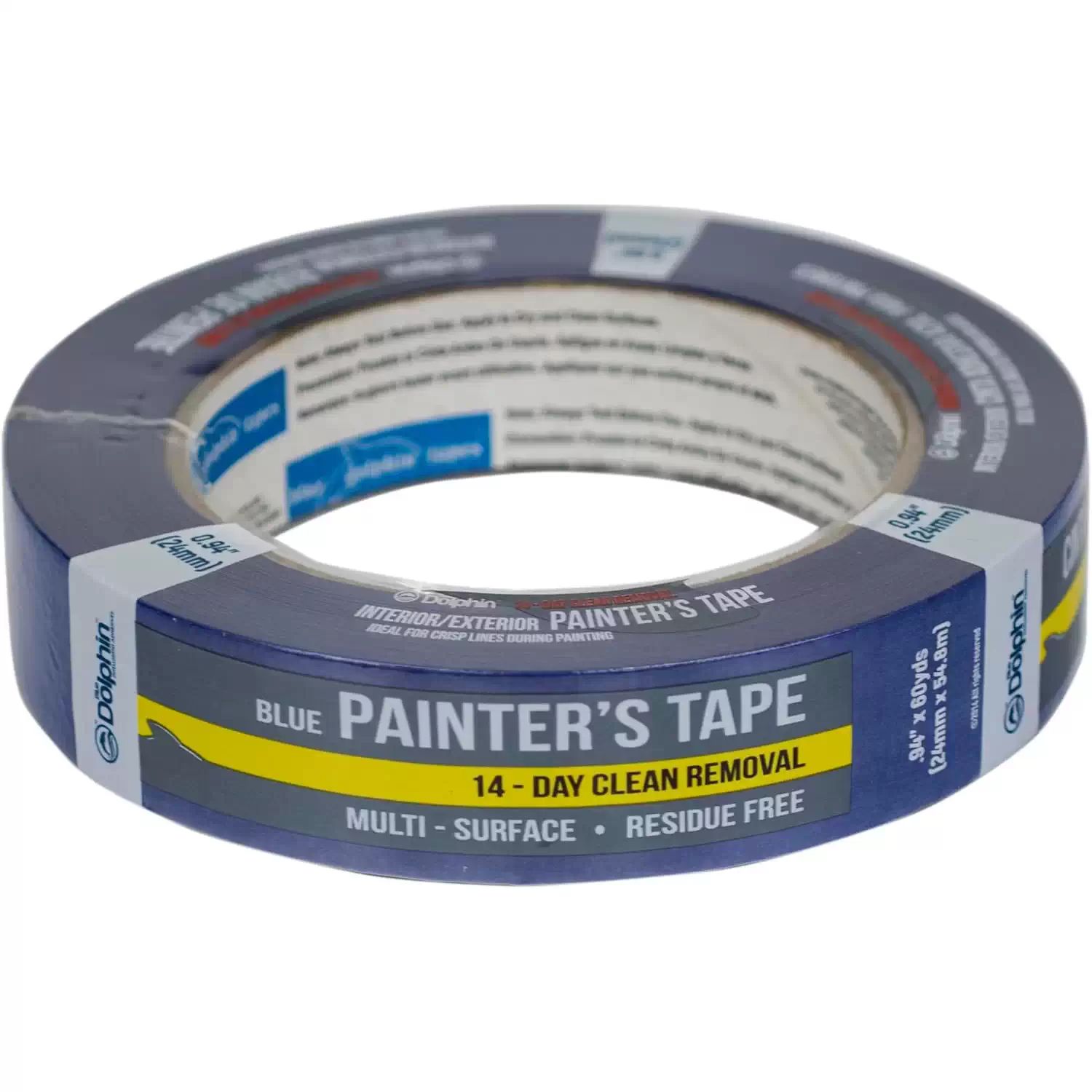 Pintar ‎TPBDT-0100 Blue Dolphin 24mm x 55m Blue Painters Tape