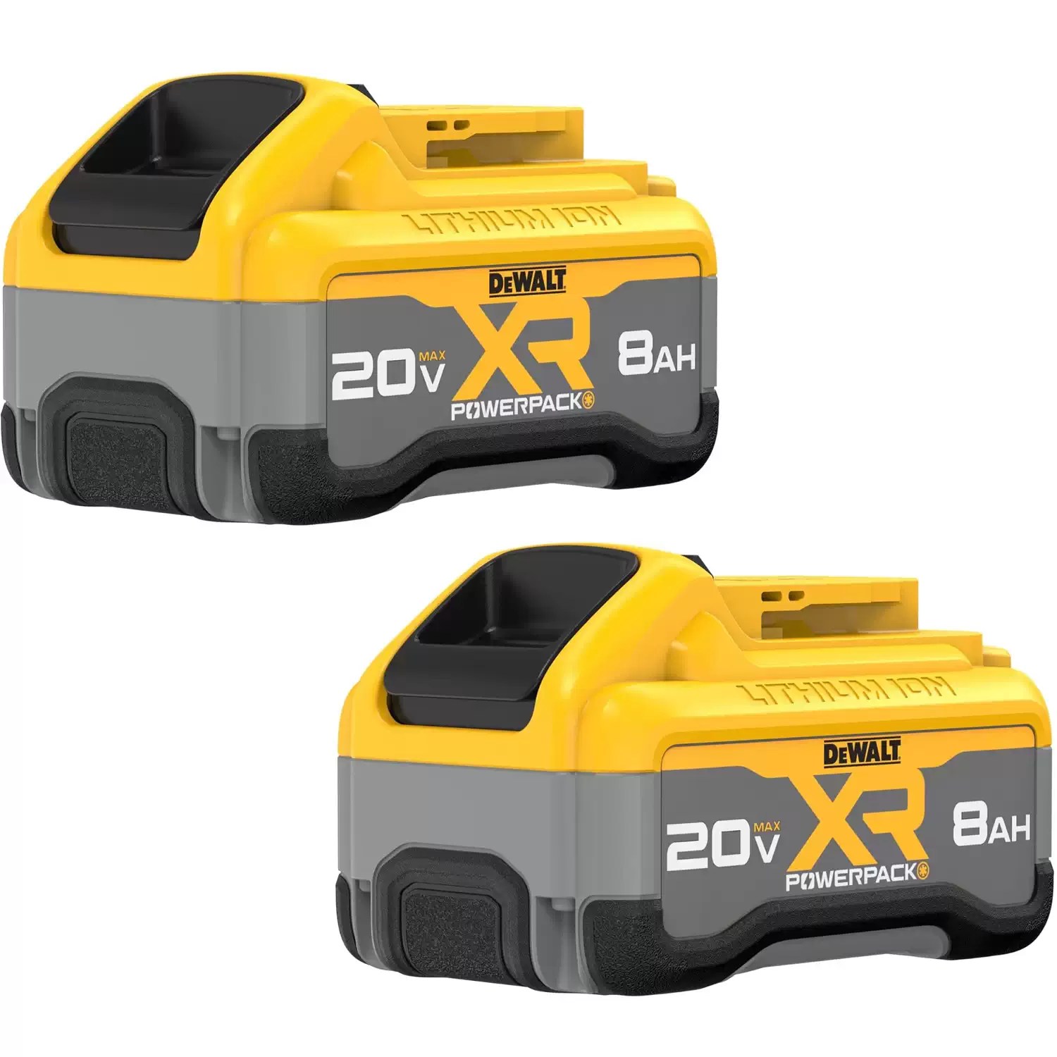 Dewalt DCB2108-2 2PK 20V MAX XR POWERPACK 8AH Battery Packs