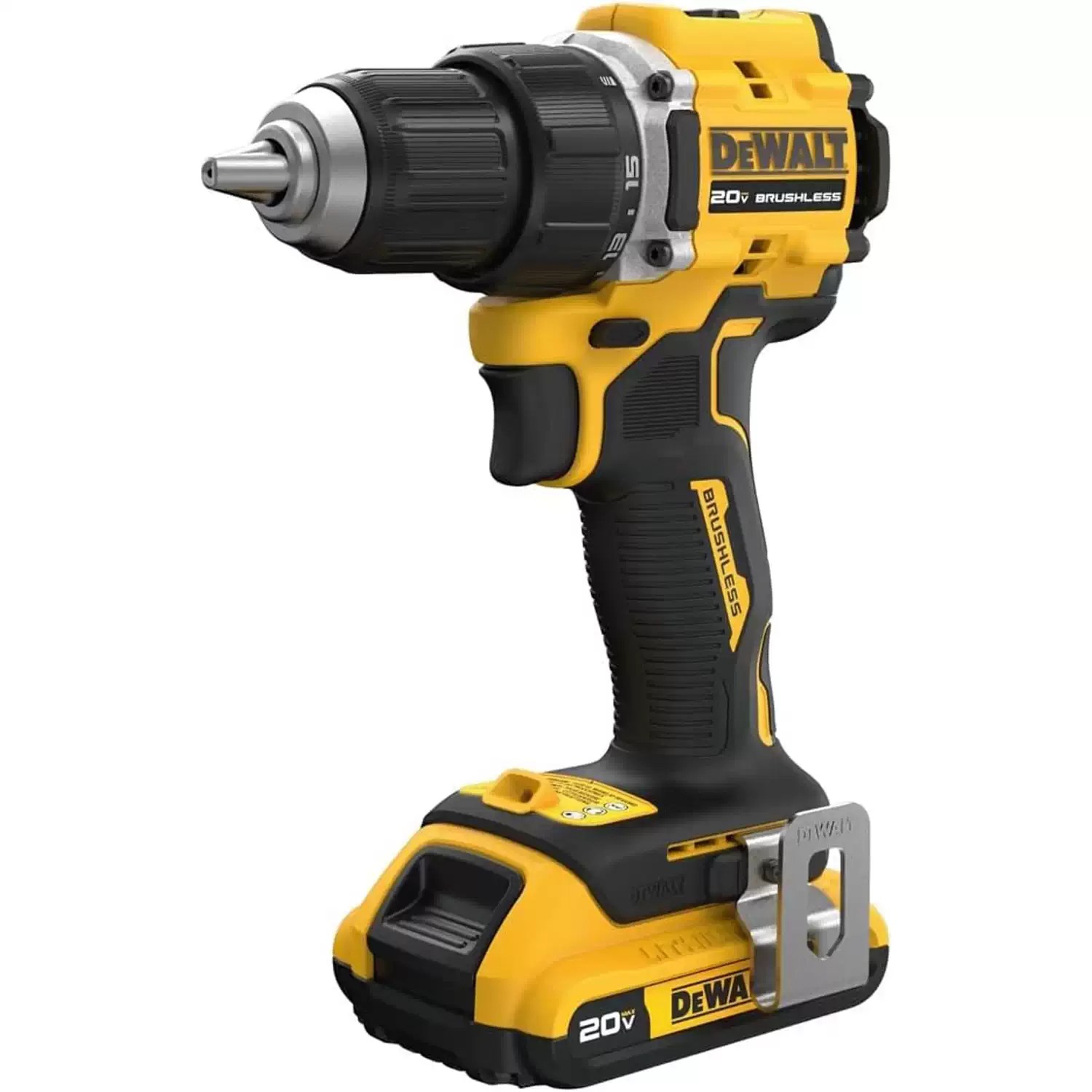 Dewalt DCD794D1 20V MAX Atomic Cordless Brushless Compact Drill/Driver (2) 2AH Kit