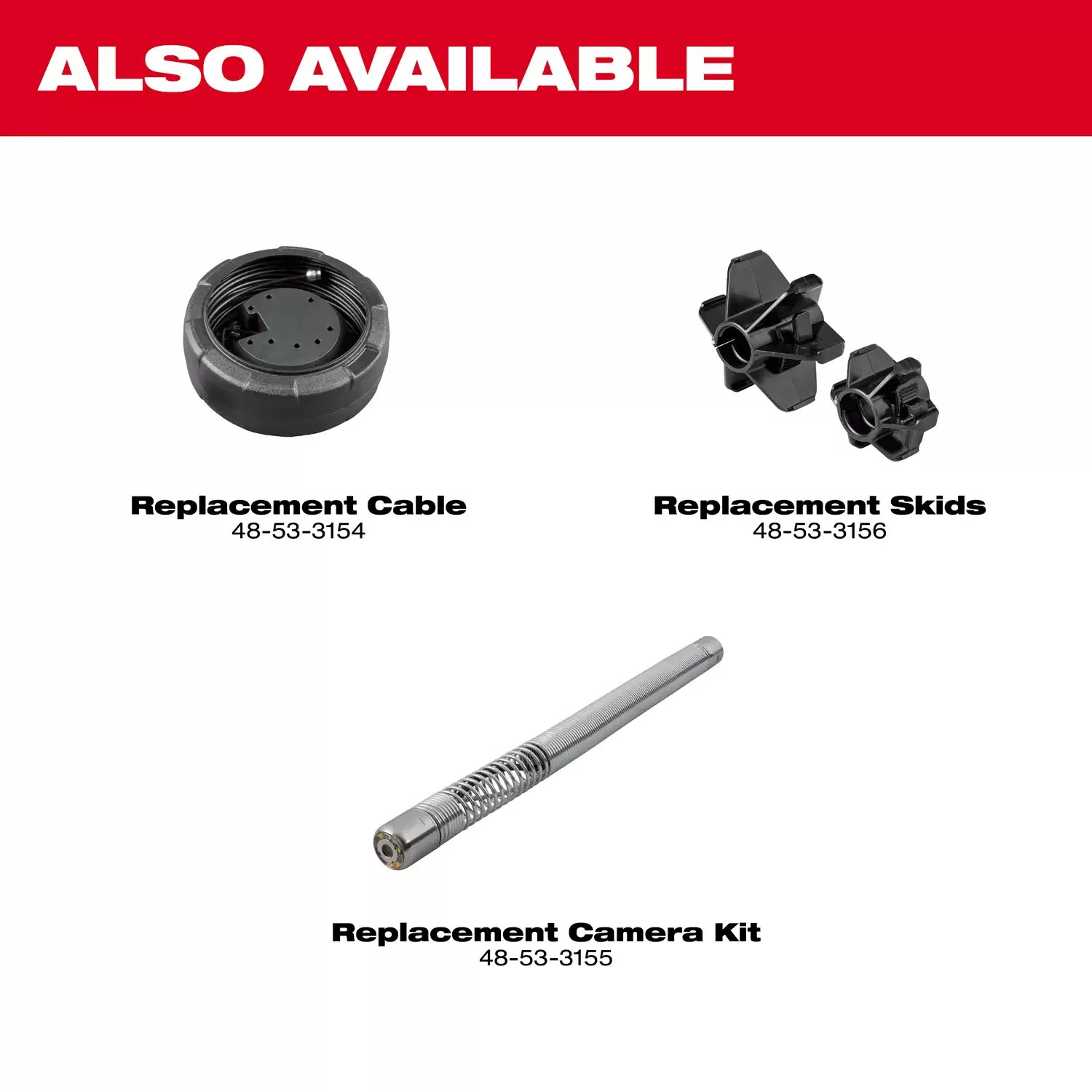 Milwaukee 3154-20 M12 75' Drain Camera w/ PACKOUT Compatibility - Tool Only