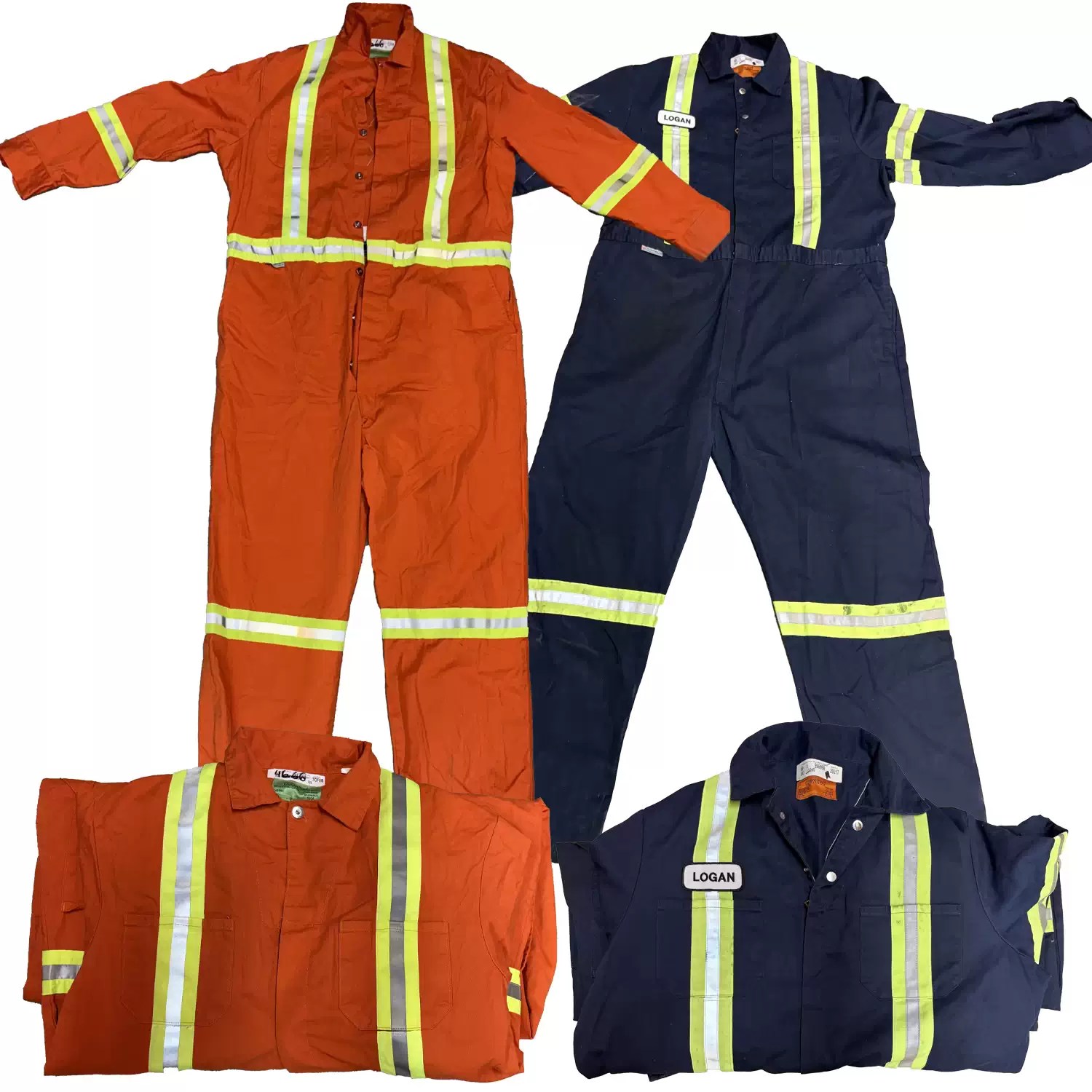 Alsco Uniforms 52L Long Used Coveralls (Random Style, Colour & Material)