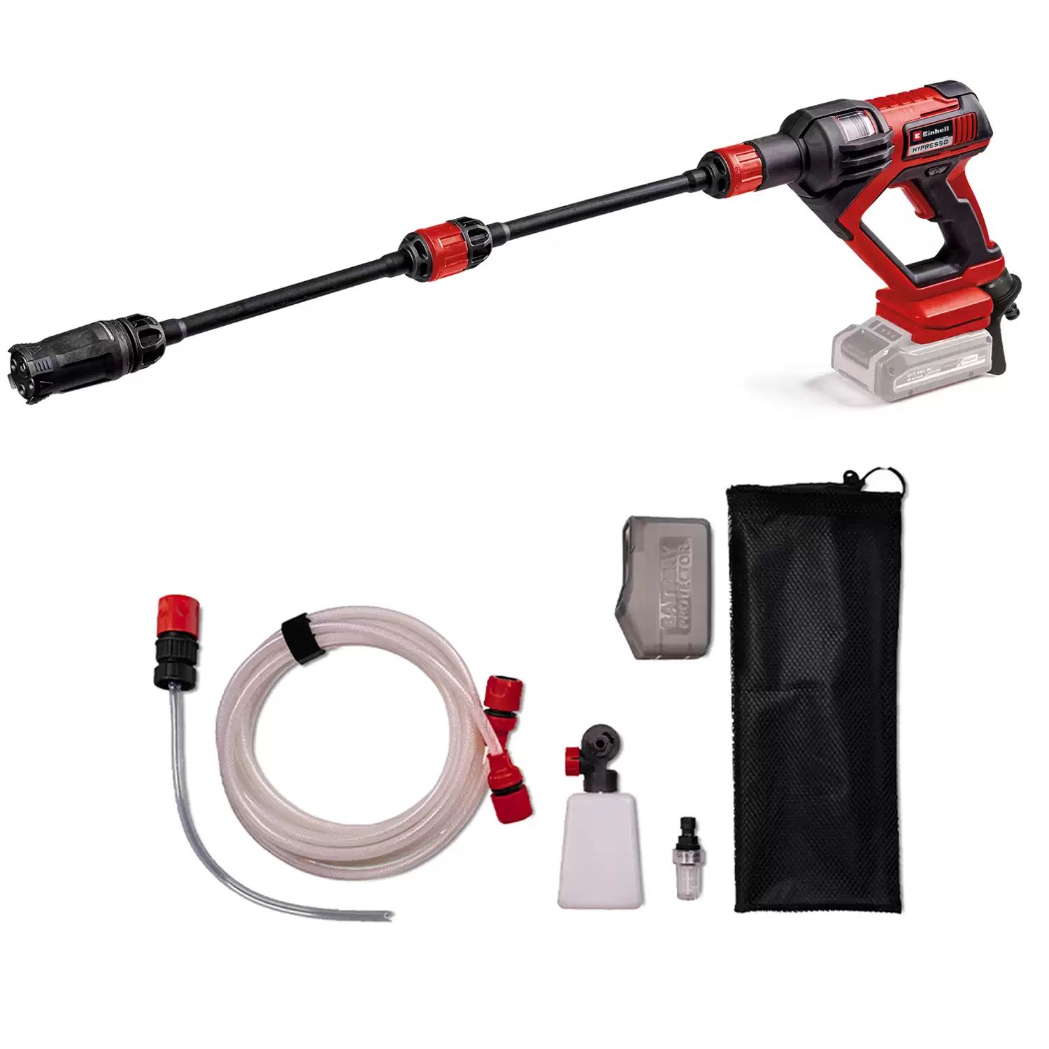 Einhell 4140145 18V 348 PSI 1.0 GPM Cordless Pressure Washer, HYPRESSO 18/24 Li - Tool Only