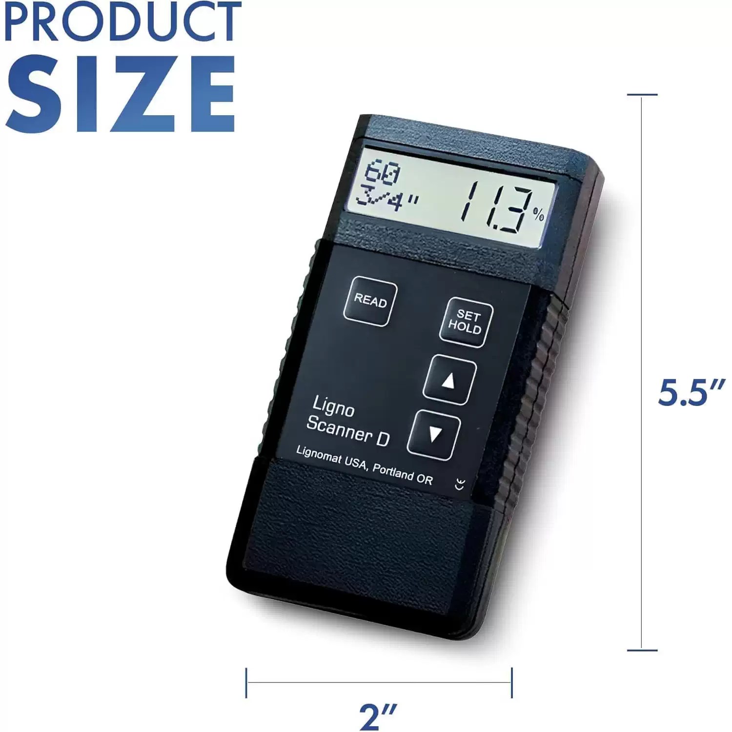 Lignomat D Ligno-Scanner D Pinless Moisture Meter