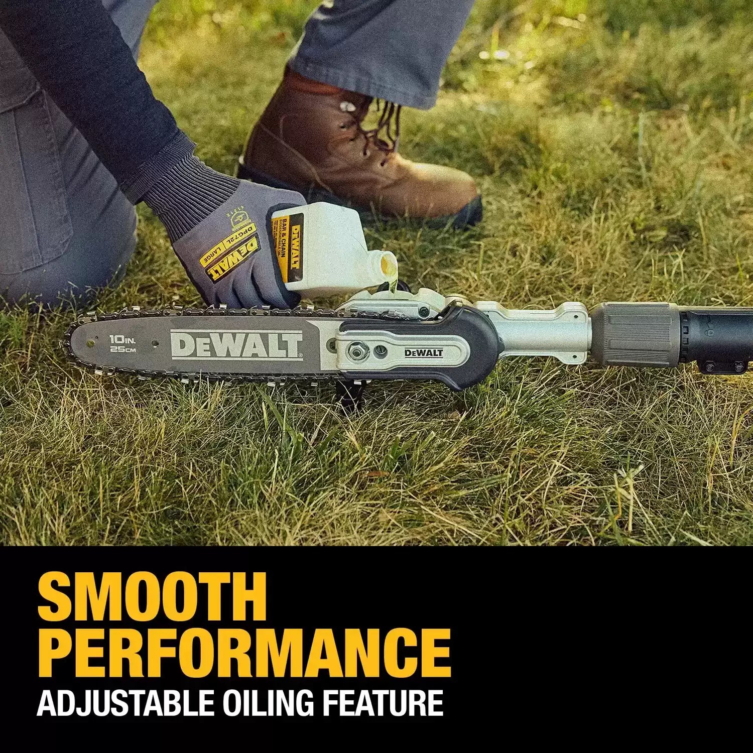 DEWALT DCPS671B 60V MAX 8" Cordless Telescoping Pole Saw - Tool Only