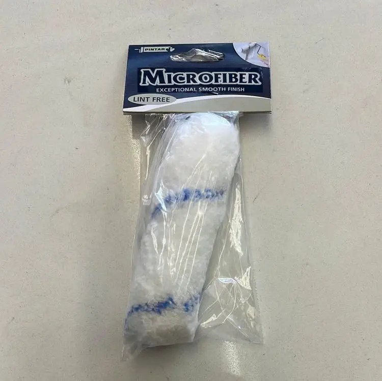 Pintar Manufacturing DOJB438X2 – 4" Lint-Free Jumbo Mini Paint Roller Refill – High-Capacity Roller for Trim, Furniture & Semi-Smooth Surfaces