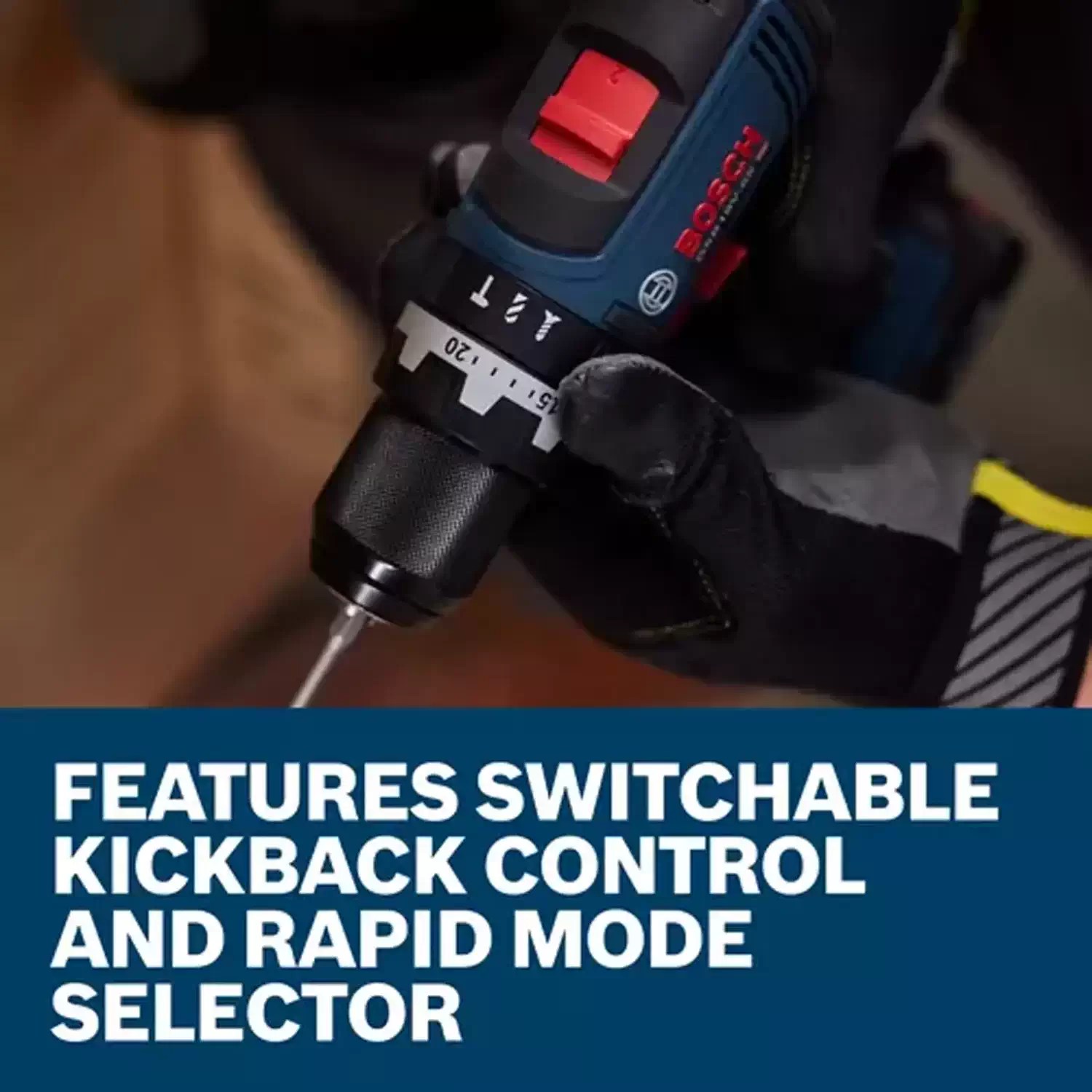 BOSCH GSB18V-65N 18V Cordless 1/2" Hammer Drill/Driver - Tool Only