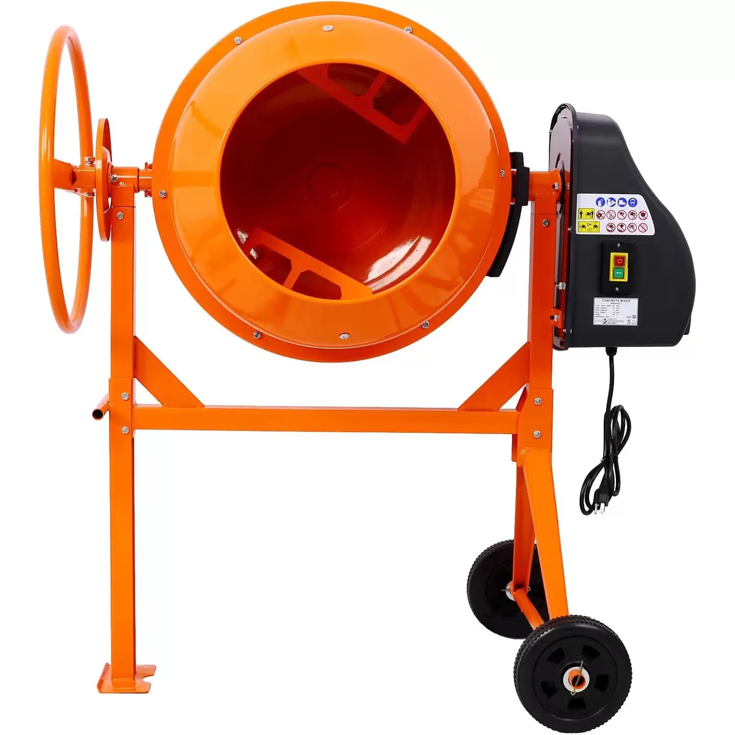 Centrix 13002 5 CuFt 650W Portable Cement Mixer