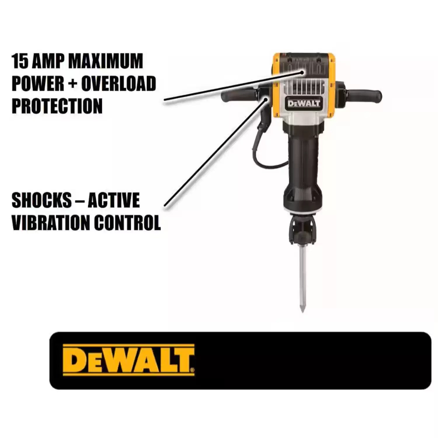 Dewalt D25980 68 lb 1-1/8" Hex Pavement Breaker