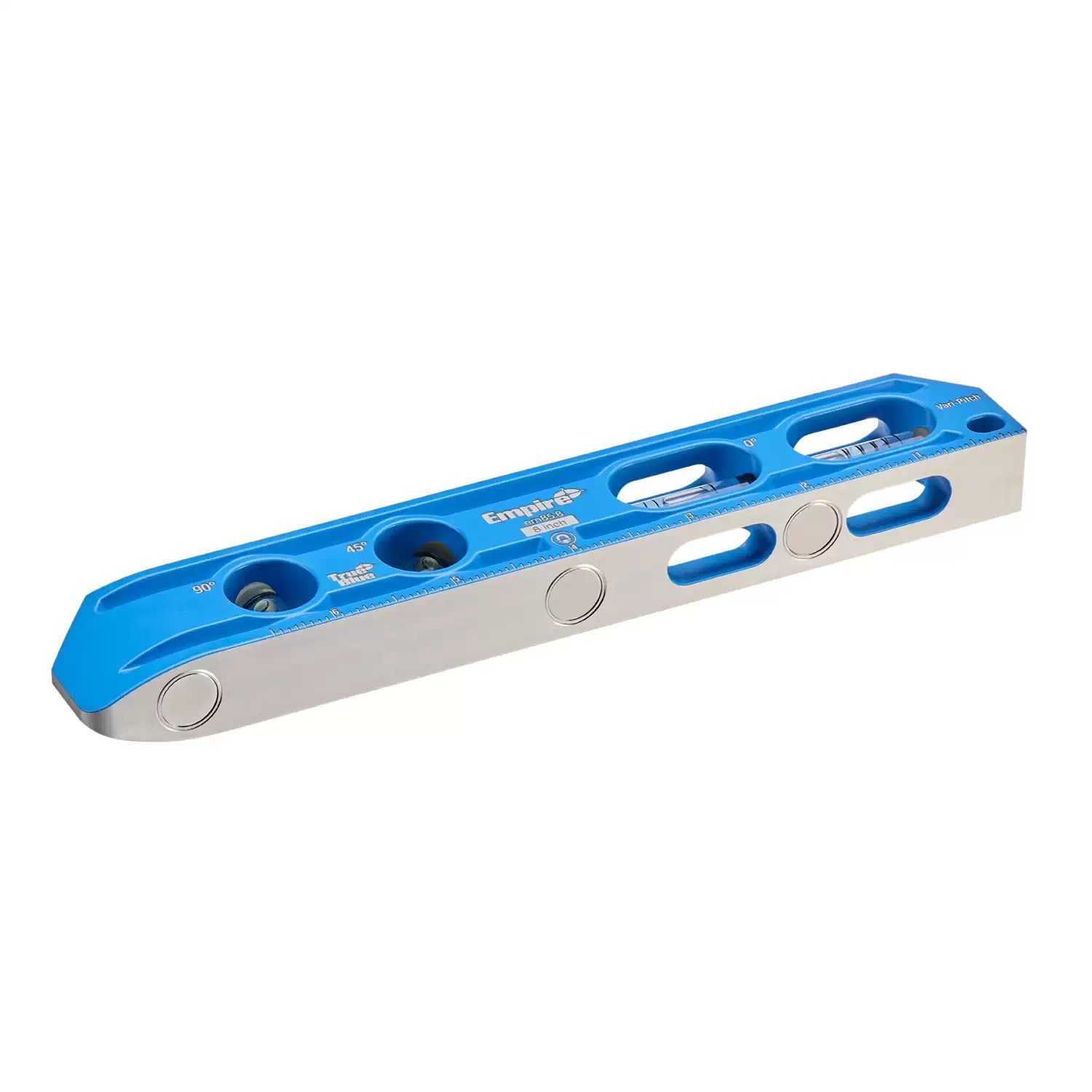 Empire EM85.8 8" TRUE BLUE Die Cast Torpedo Level