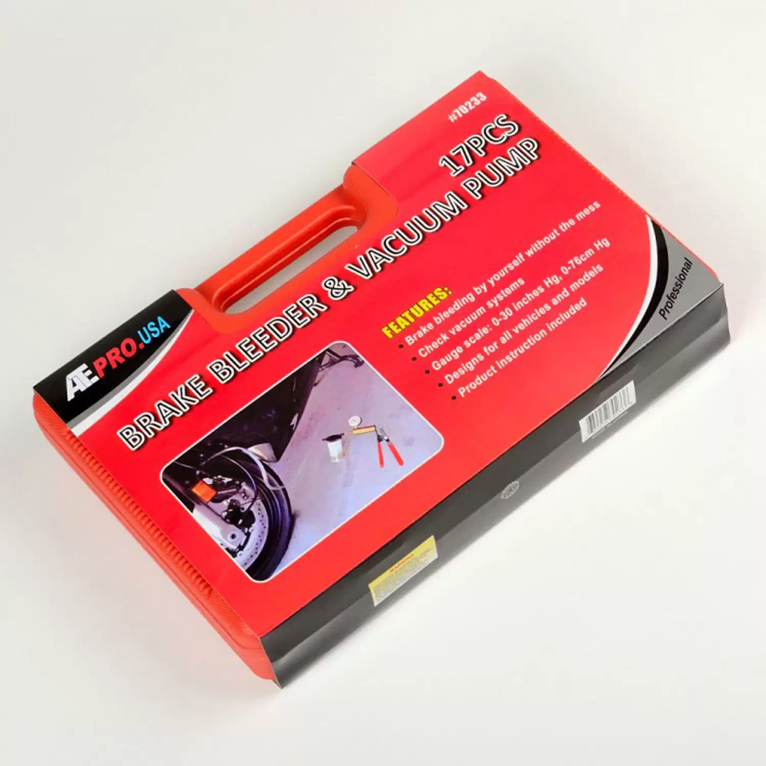 ATE Pro Tools 70233 Brake Bleeder & Vacuum Pump Kit