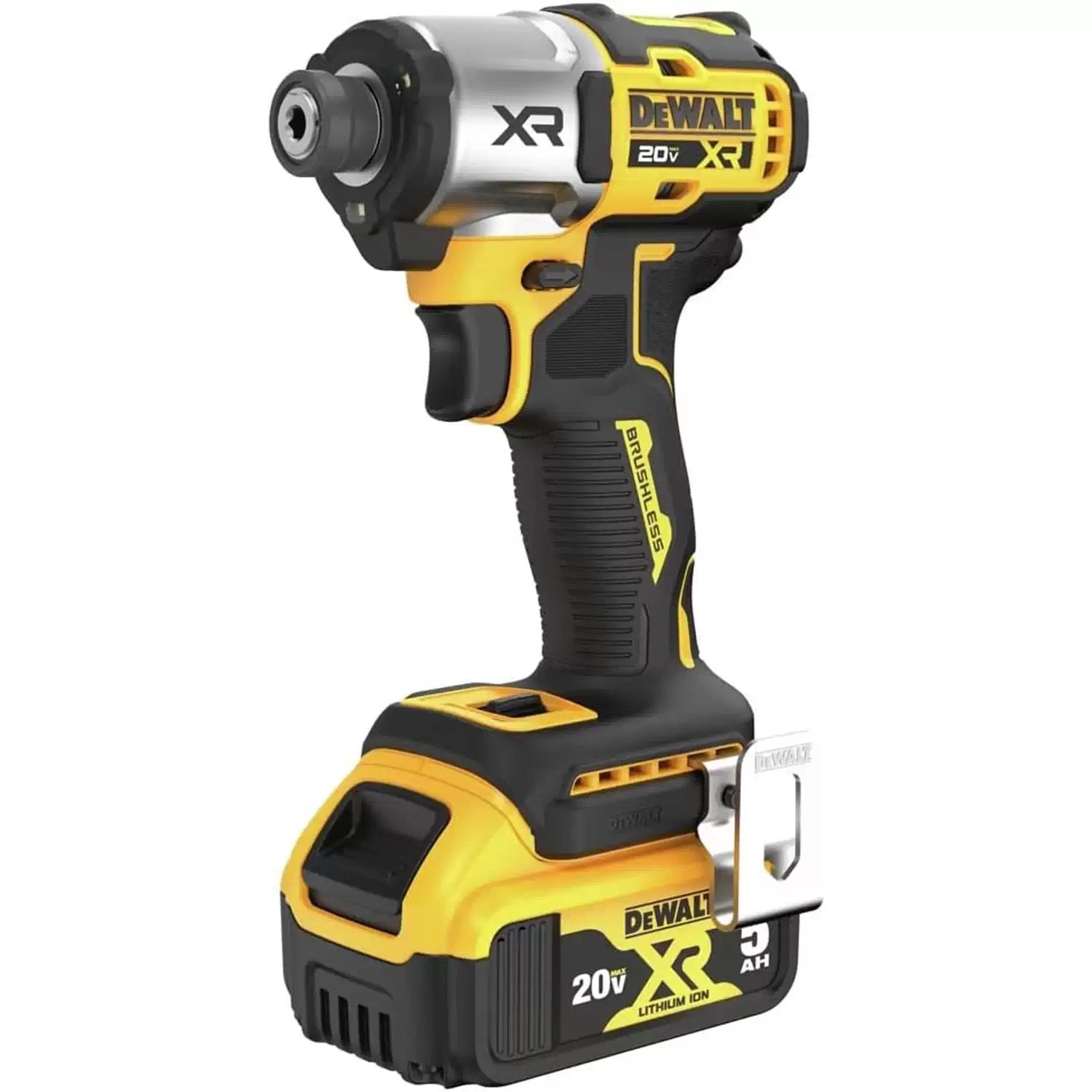 Dewalt DCF845P2 20V MAX XR 3-Speed 1/4" Cordless Brushless Impact Driver Kit (with 2 x 5.0Ah Batteries)