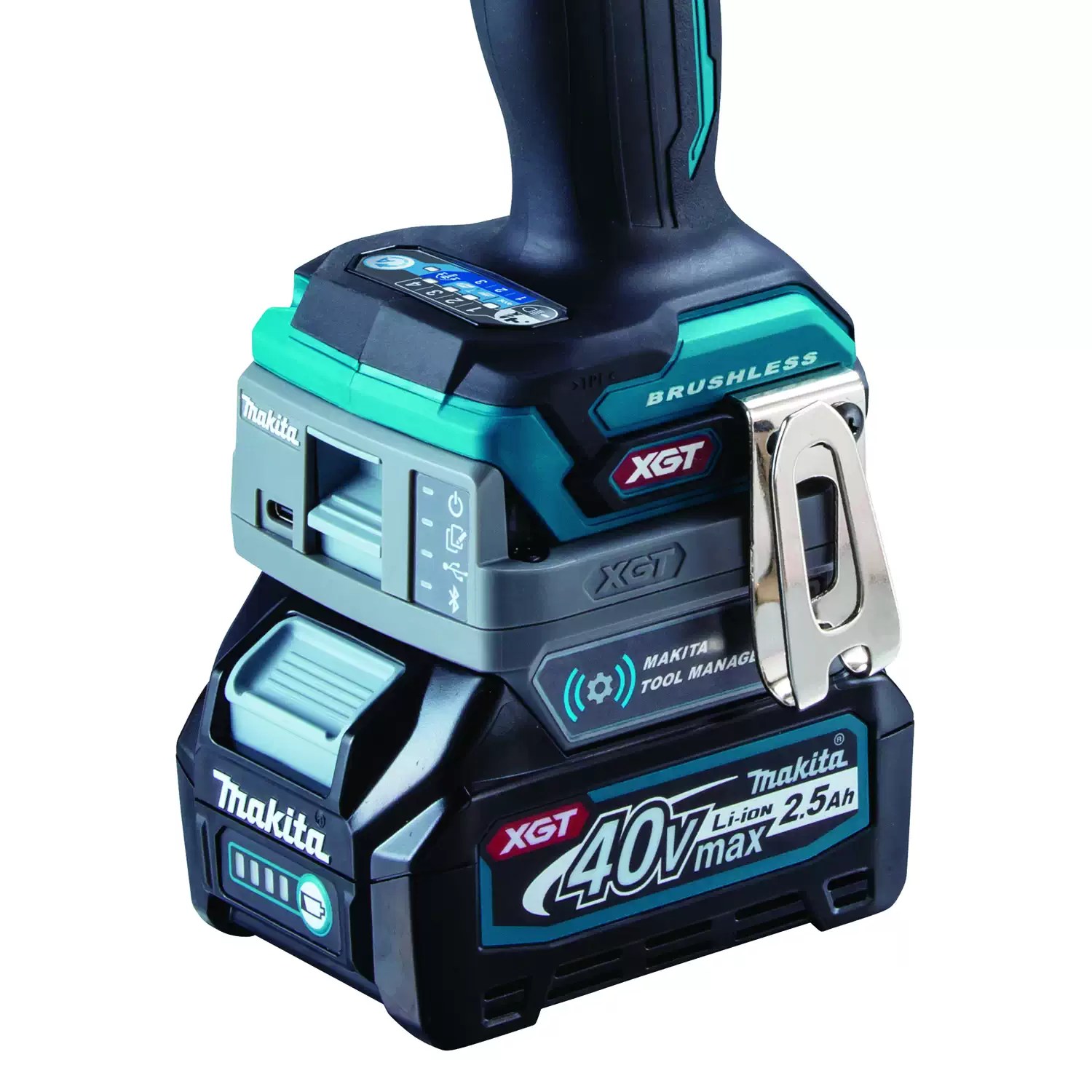 Makita ADP12 40Vmax XGT XDefence Cordless Tool Management Communication Adapter